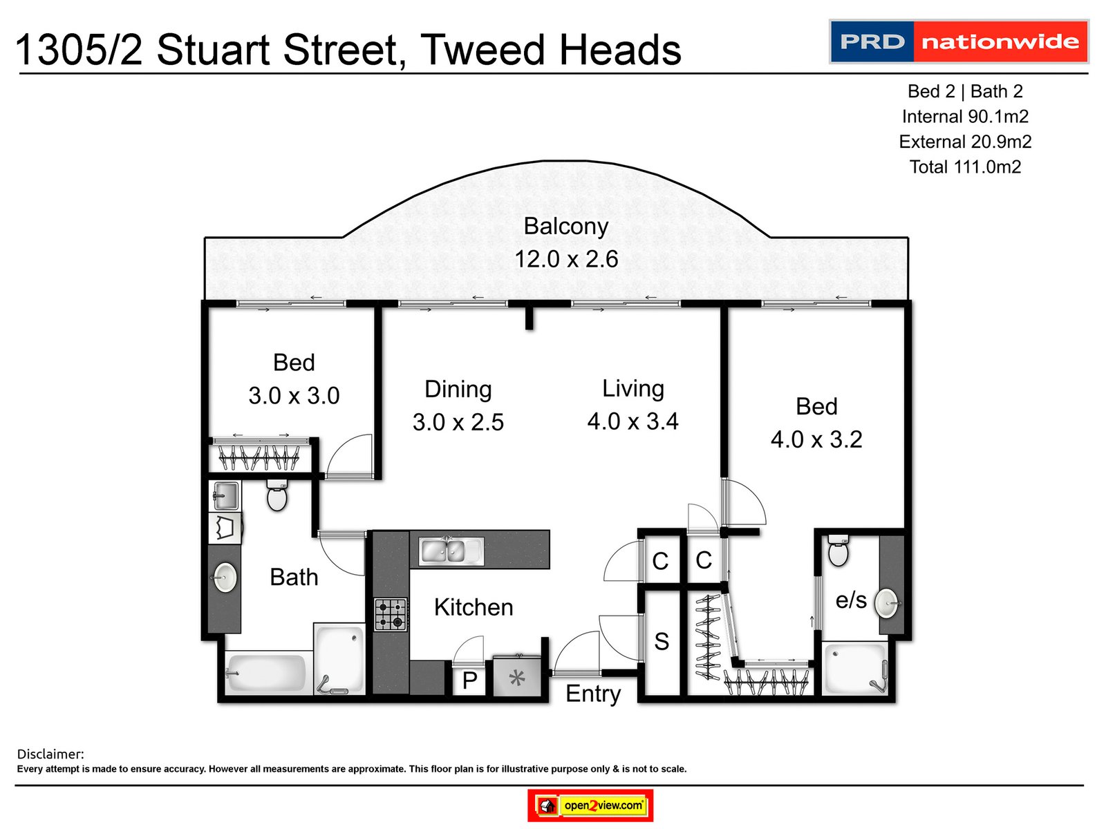1305/2 Stuart St  TWEED HEADS 9