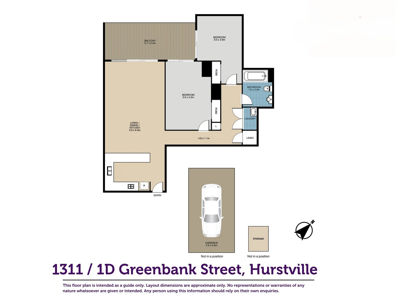 1311/1D Greenbank Street HURSTVILLE 6