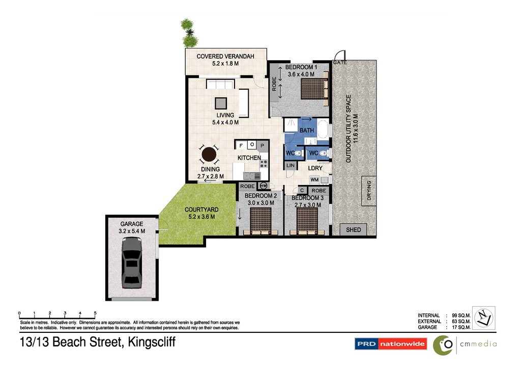 13/13 Beach Street KINGSCLIFF 11