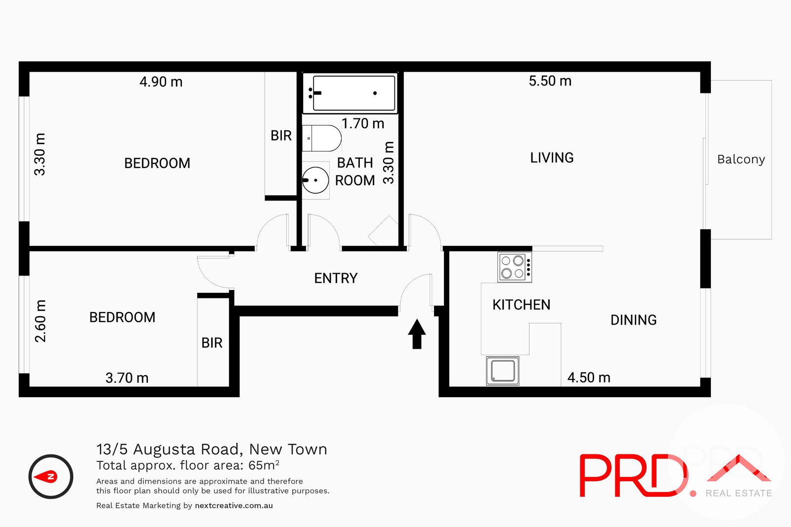 13/5 Augusta Road NEW TOWN 11