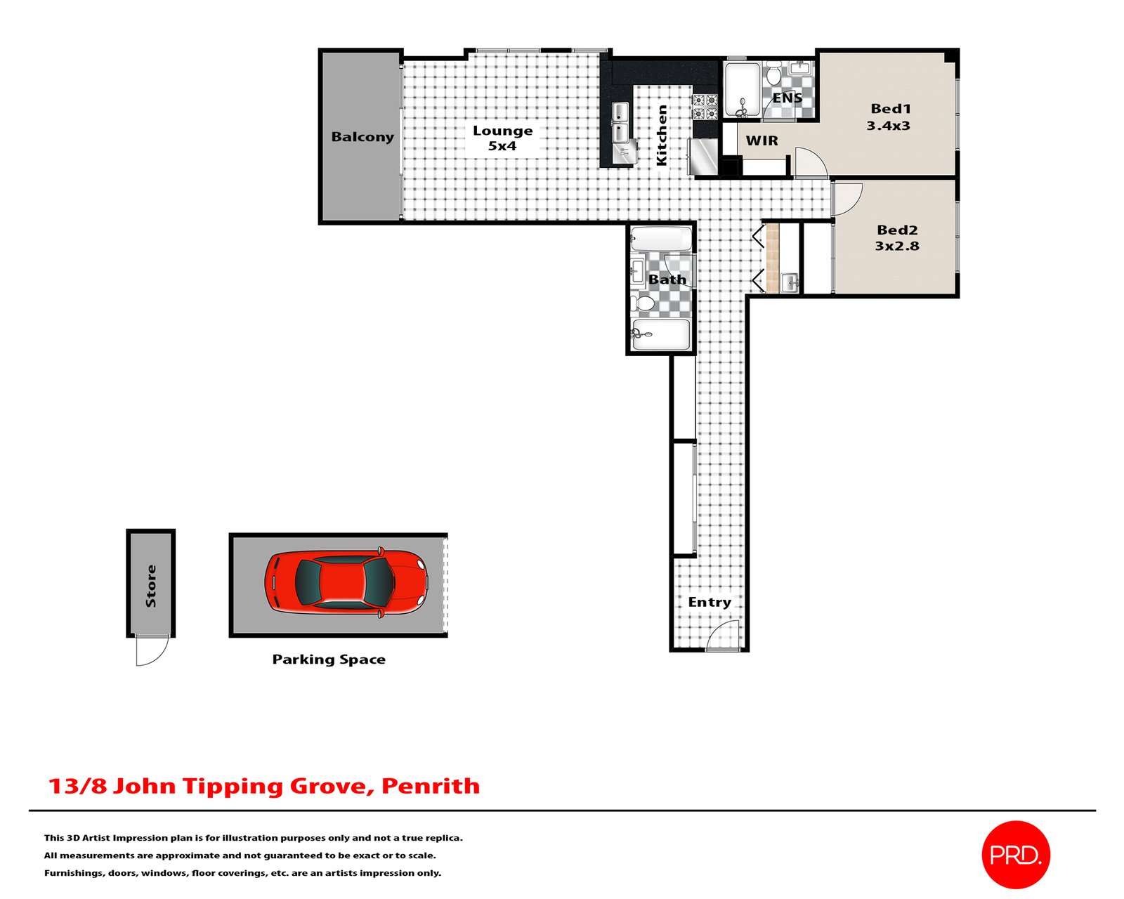 13/8 John Tipping Grove PENRITH 12