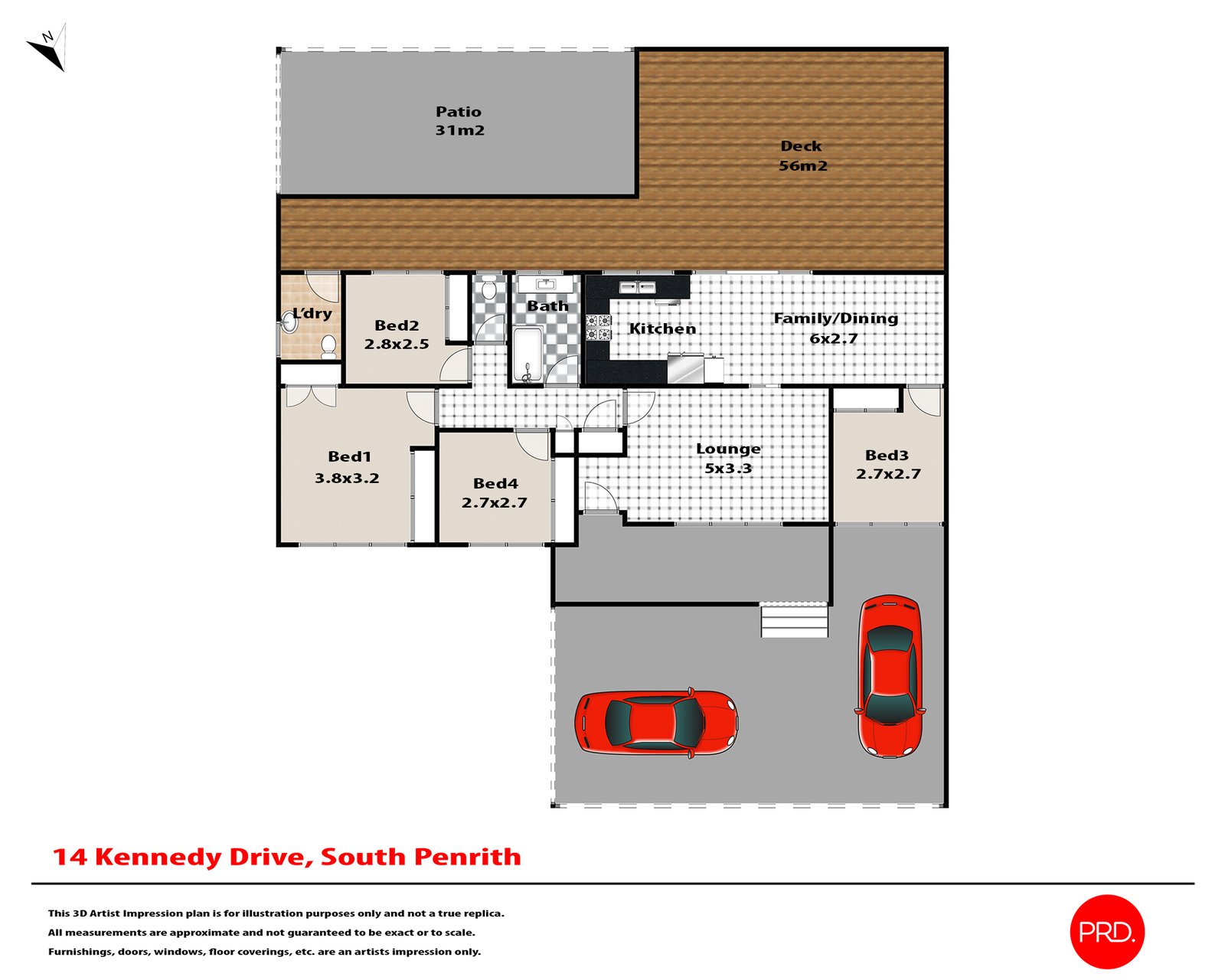 14 Kennedy Drive SOUTH PENRITH 2