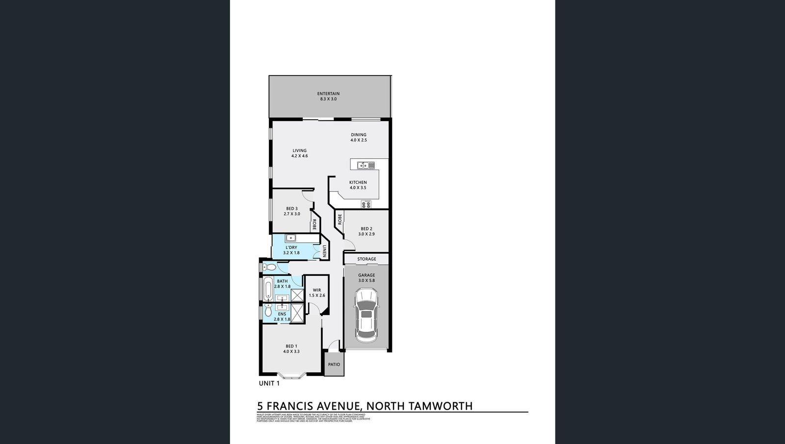 1/5 Francis Avenue NORTH TAMWORTH 11
