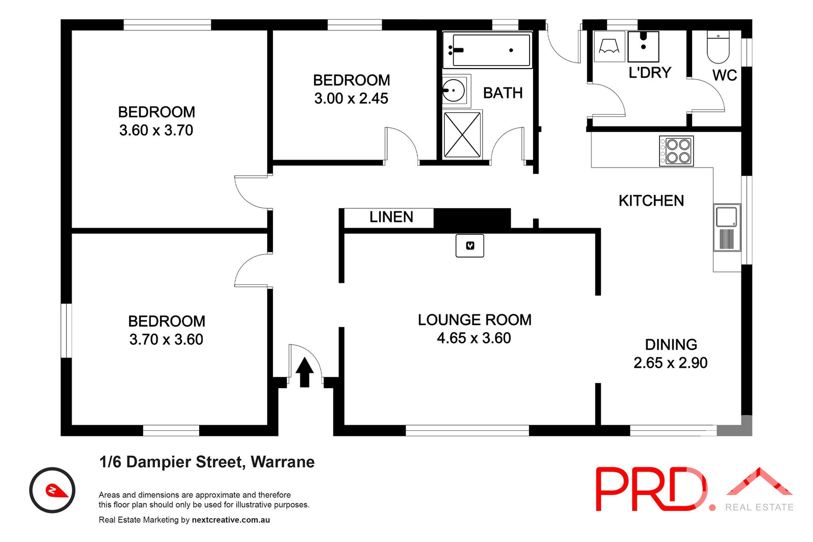 1/6 Dampier Street WARRANE 13