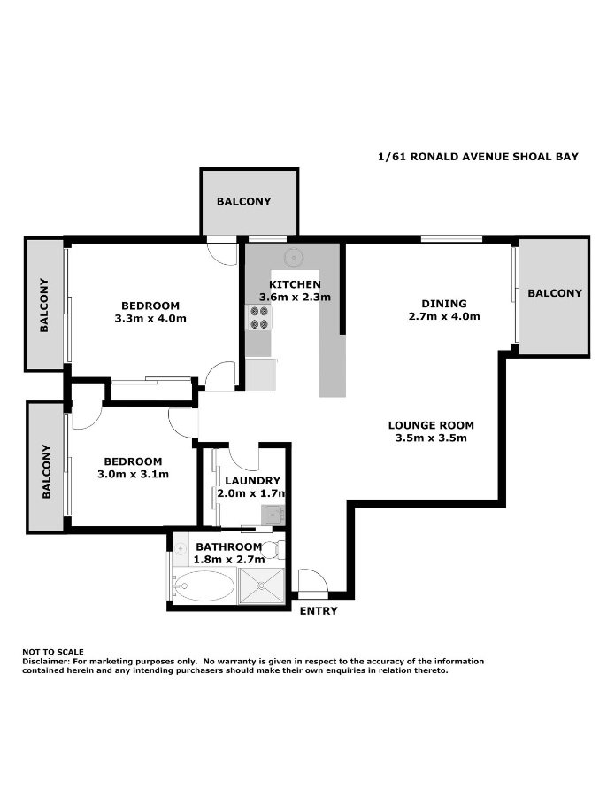 1/61 Ronald Avenue SHOAL BAY 13