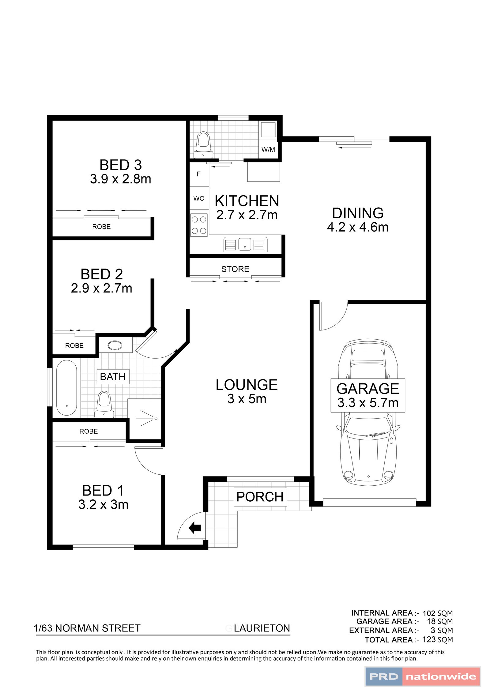 1/63 Norman Street LAURIETON 10