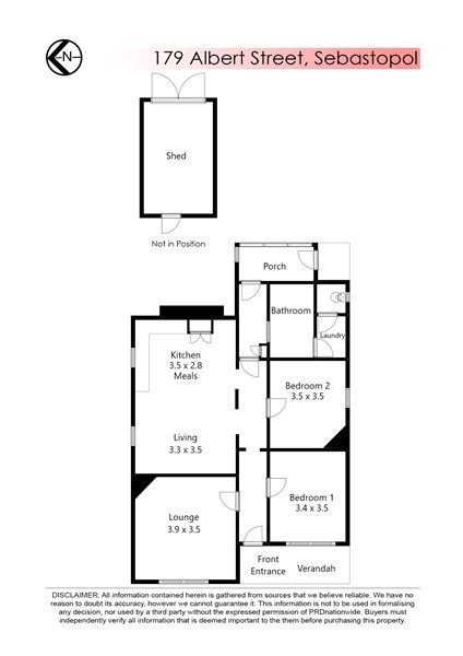 179 Albert Street SEBASTOPOL 7