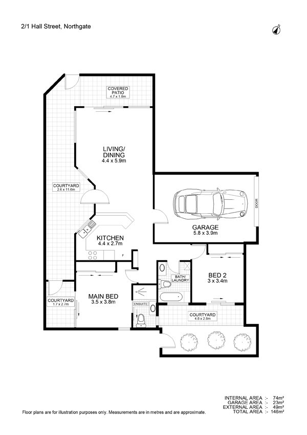 2/1 Hall Street NORTHGATE 13