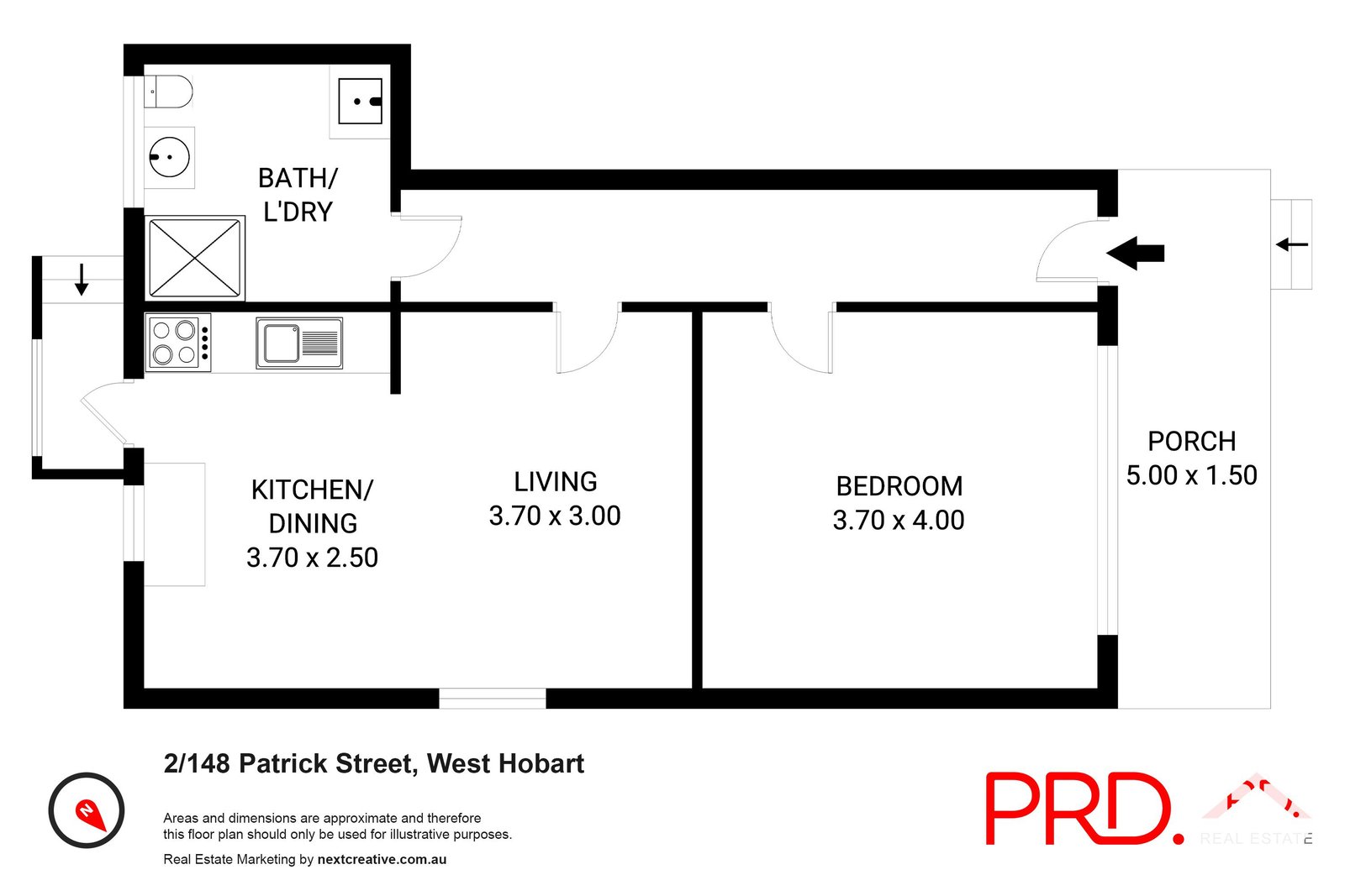 2/148 Patrick Street WEST HOBART 11