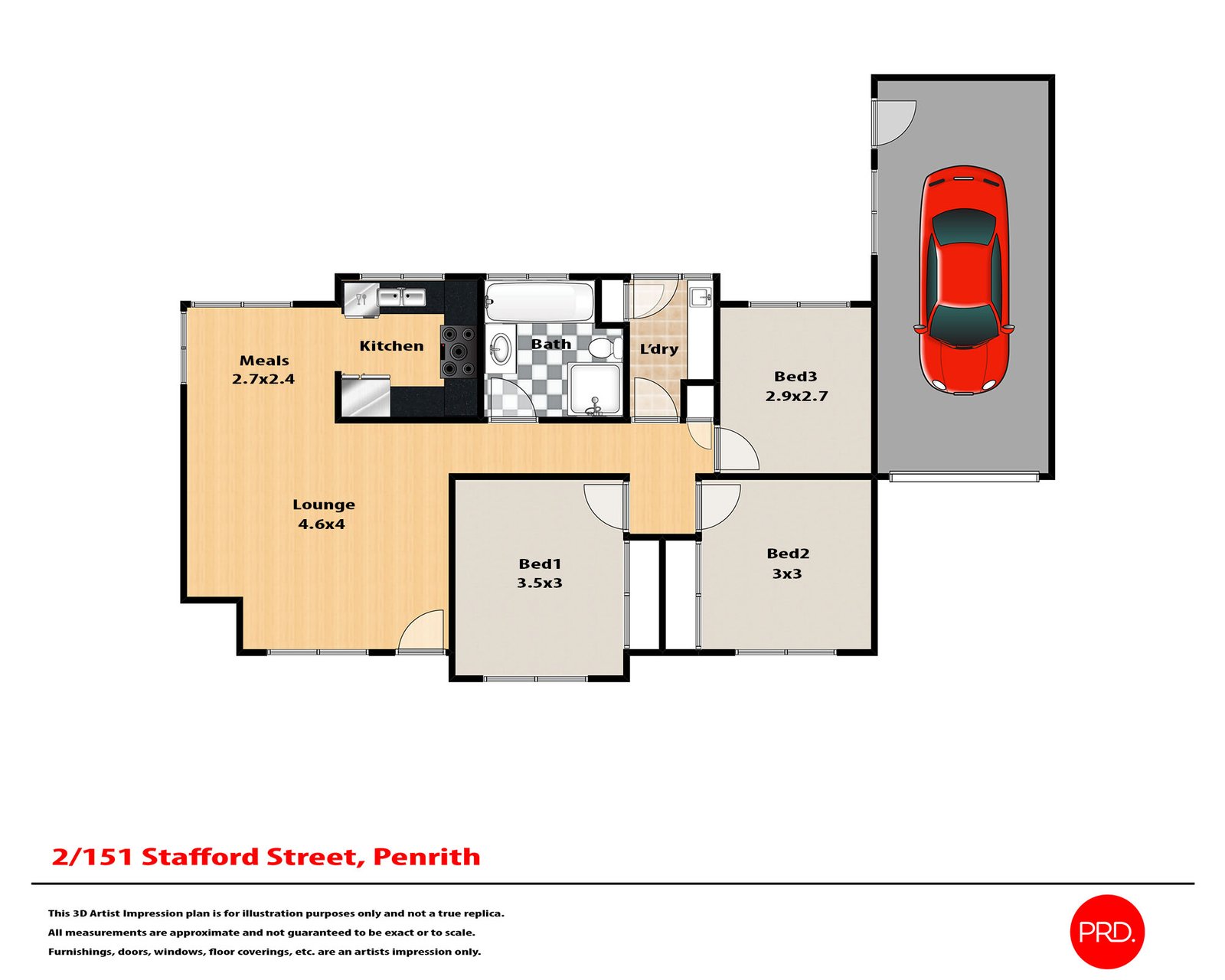 2/151 Stafford Street PENRITH 2