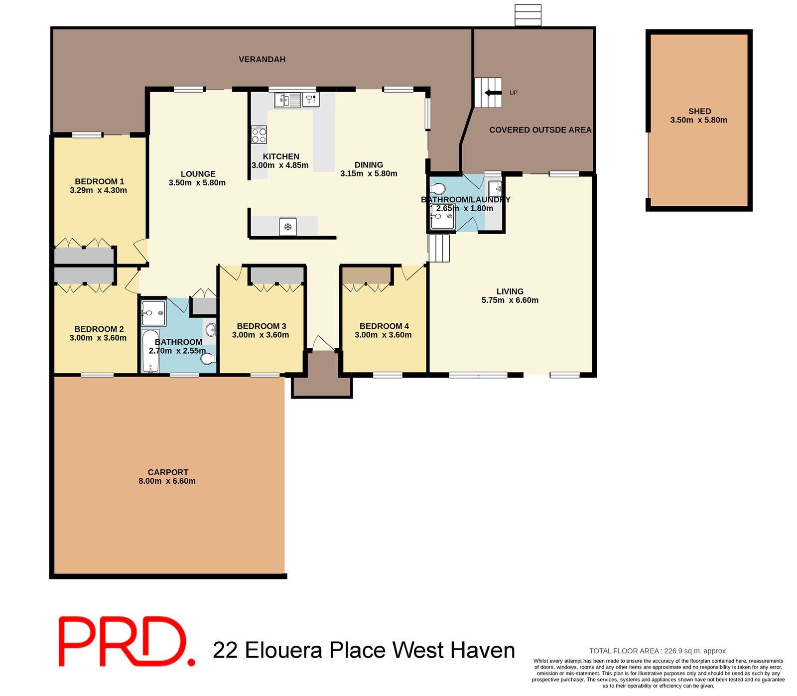 22 Elouera Place WEST HAVEN 19