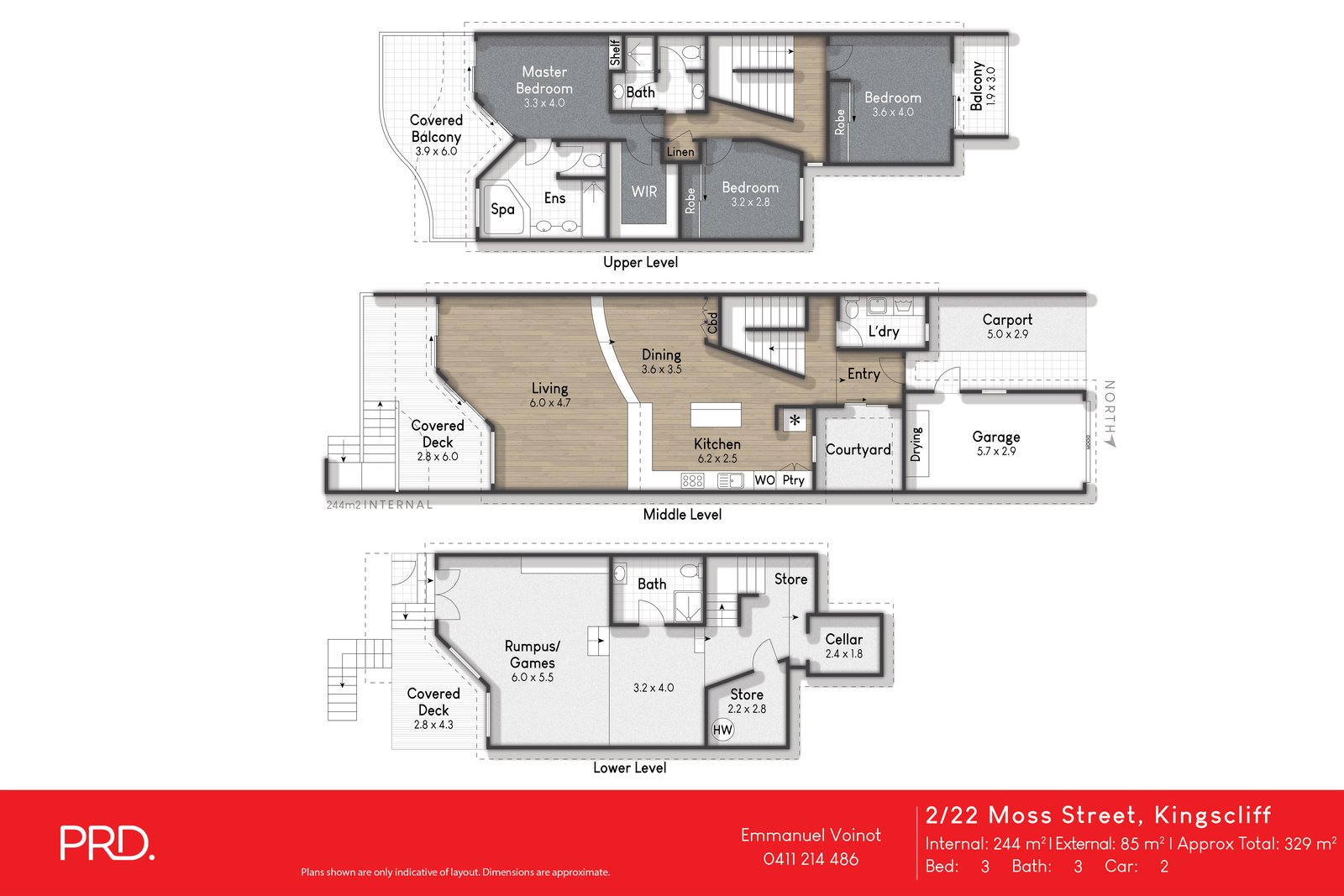 2/22 Moss Street KINGSCLIFF 30