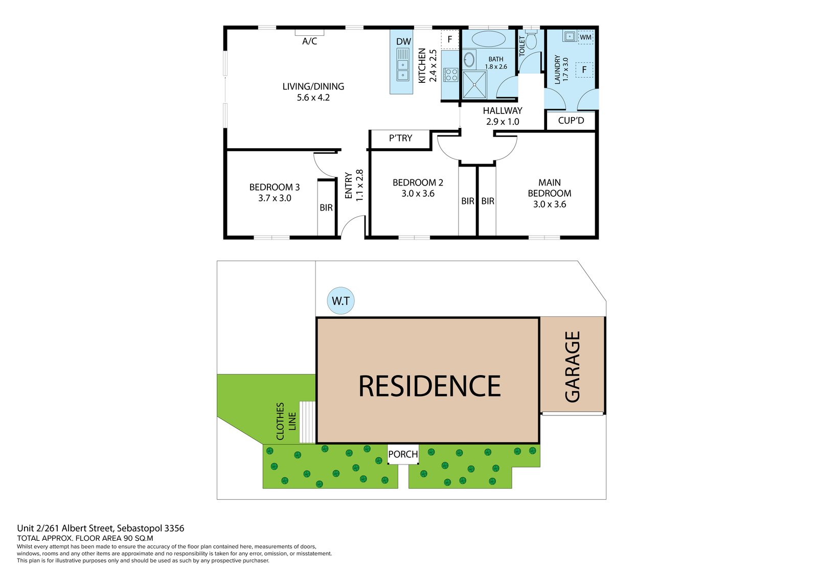 2/261 Albert Street SEBASTOPOL 6