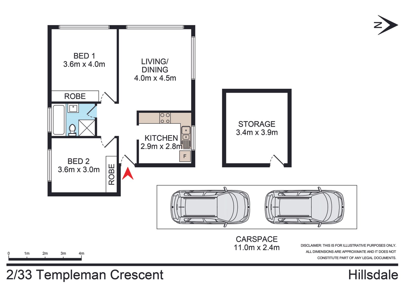 2/33 Templeman Crescent HILLSDALE 7