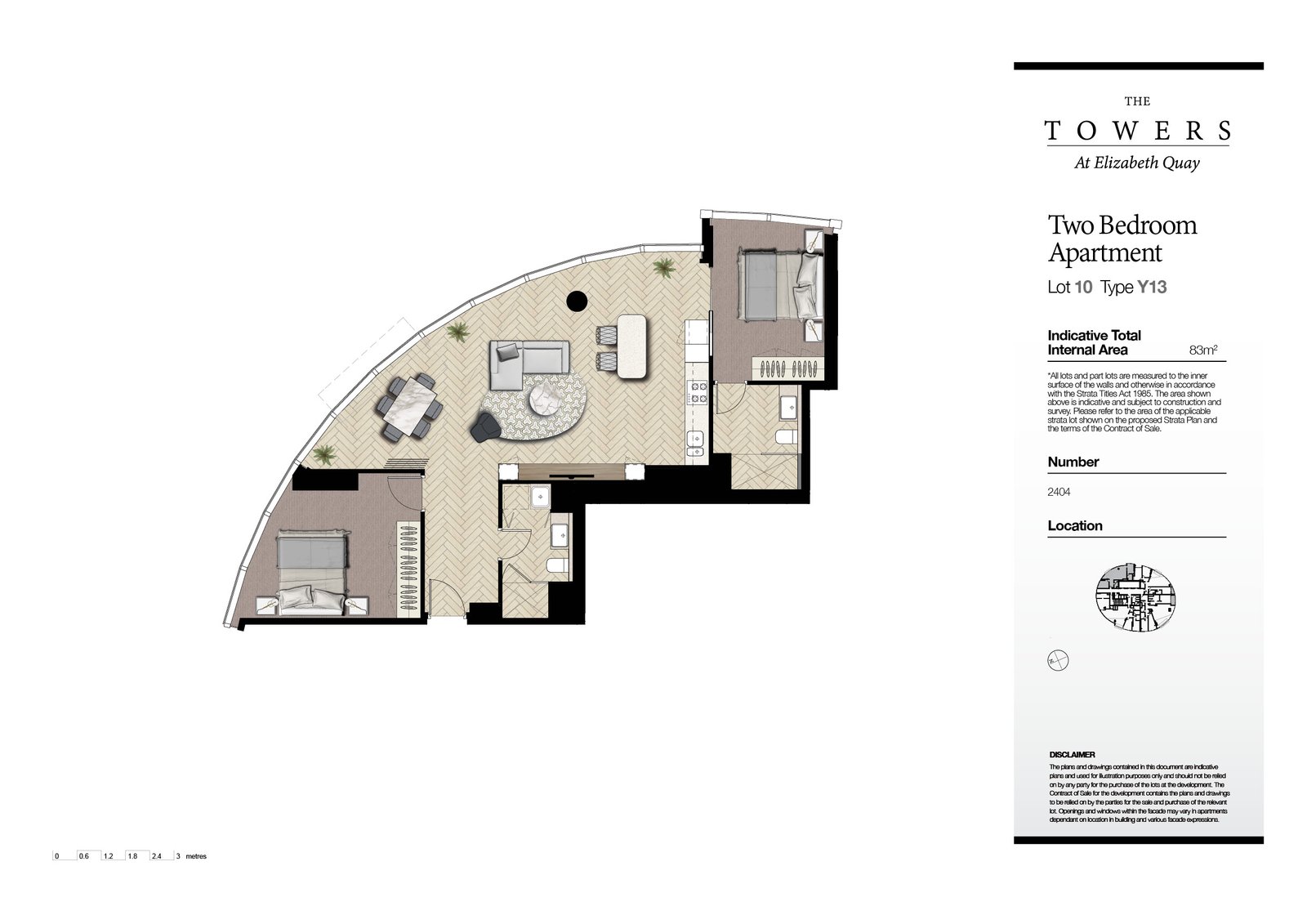 2404/11 Barrack Square PERTH 24