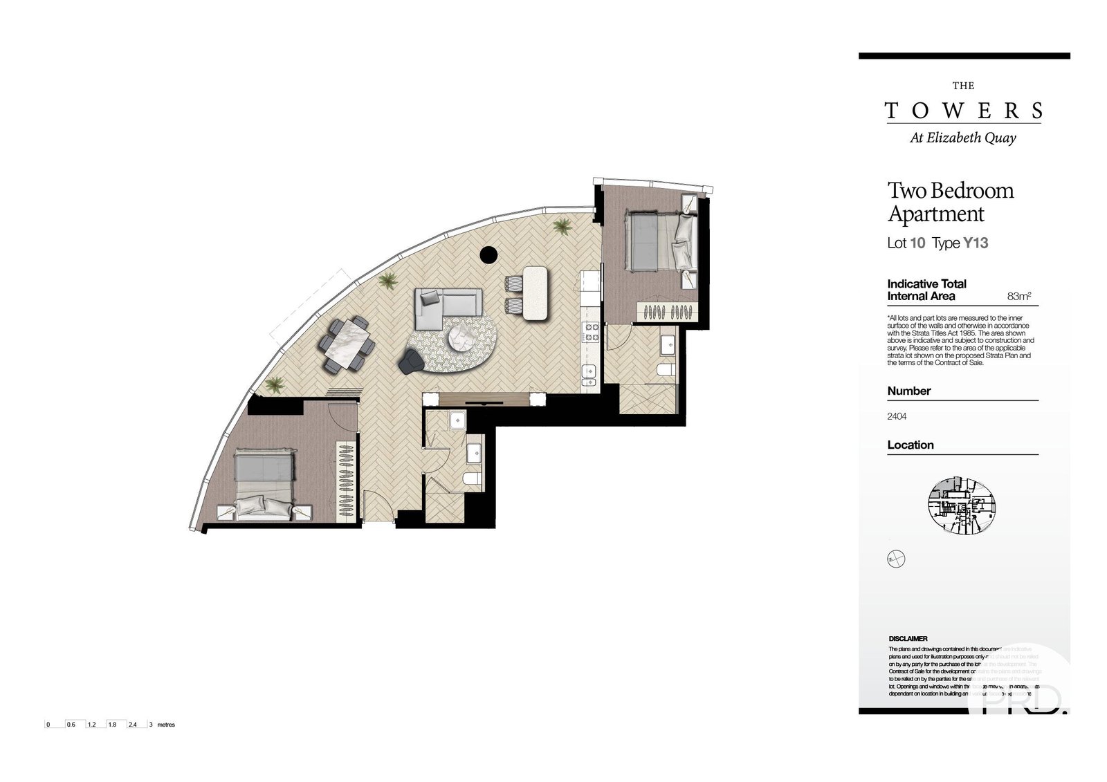 2404/11 Barrack Square PERTH 24
