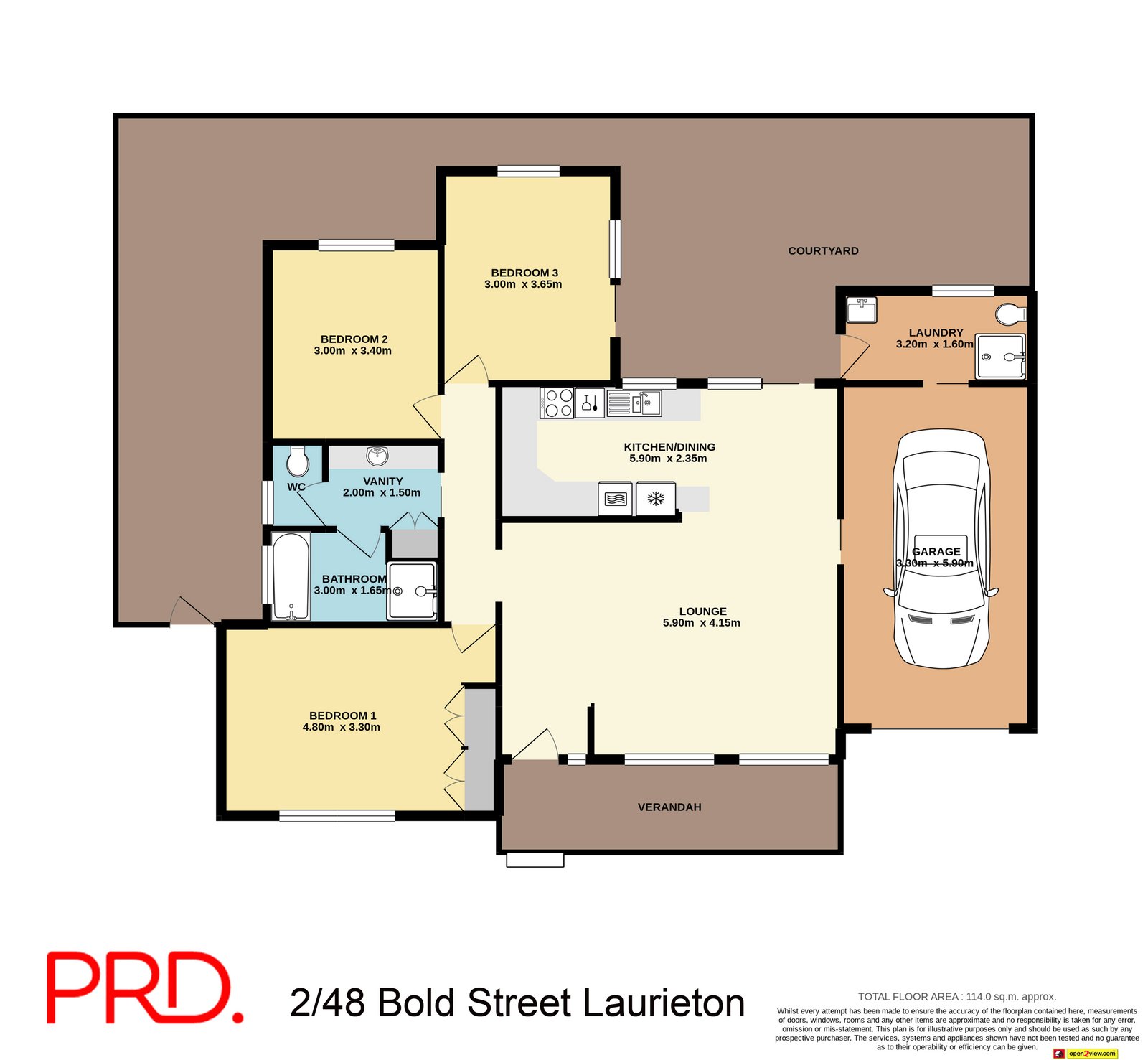 2/48 Bold Street LAURIETON 14