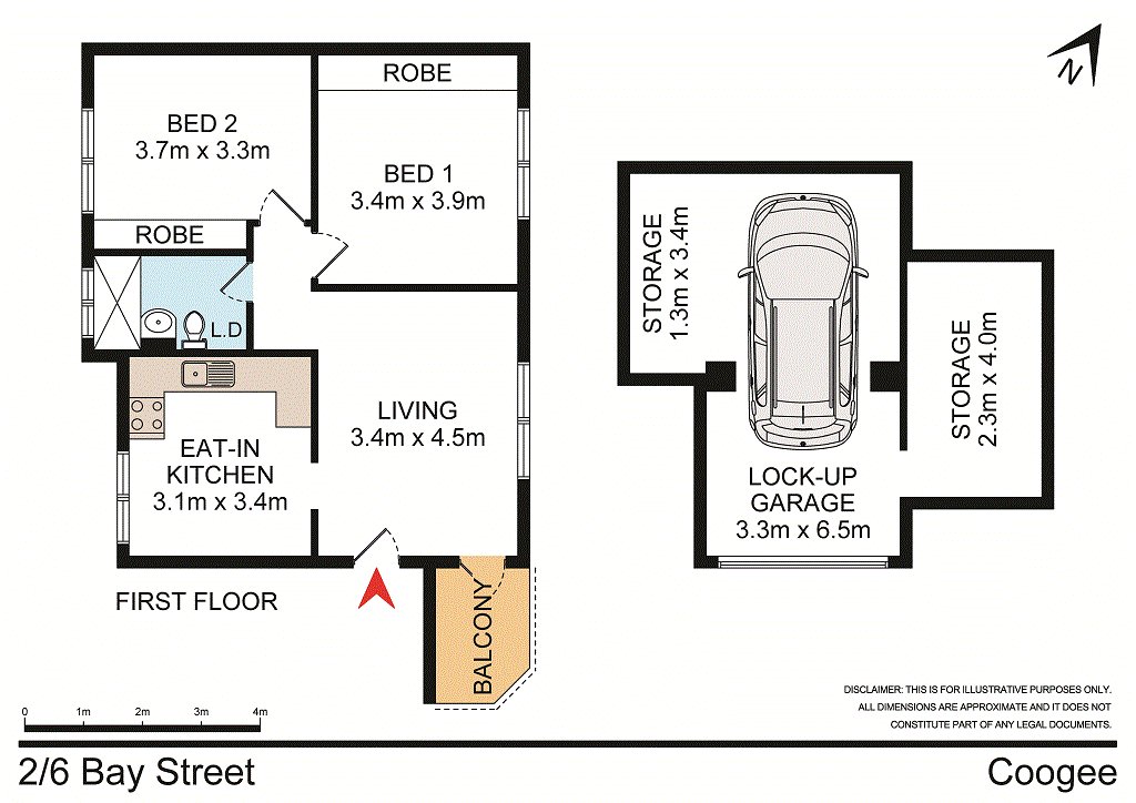 2/6 Bay Street COOGEE 9
