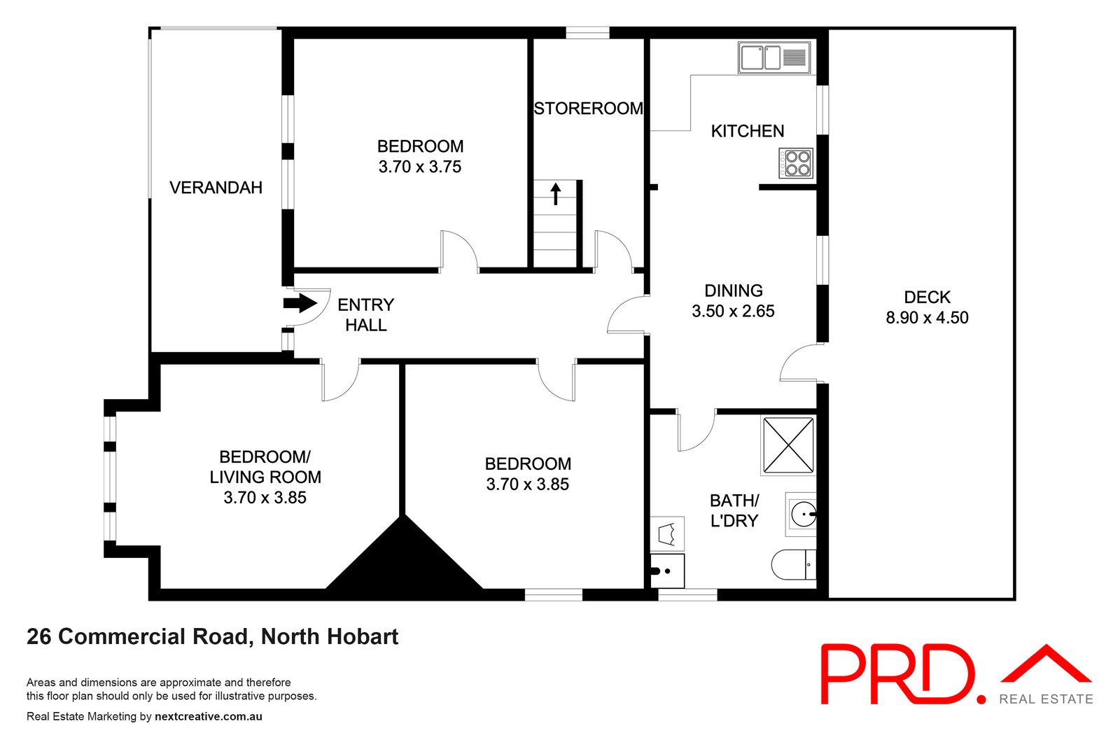 26 Commercial Road NORTH HOBART 13