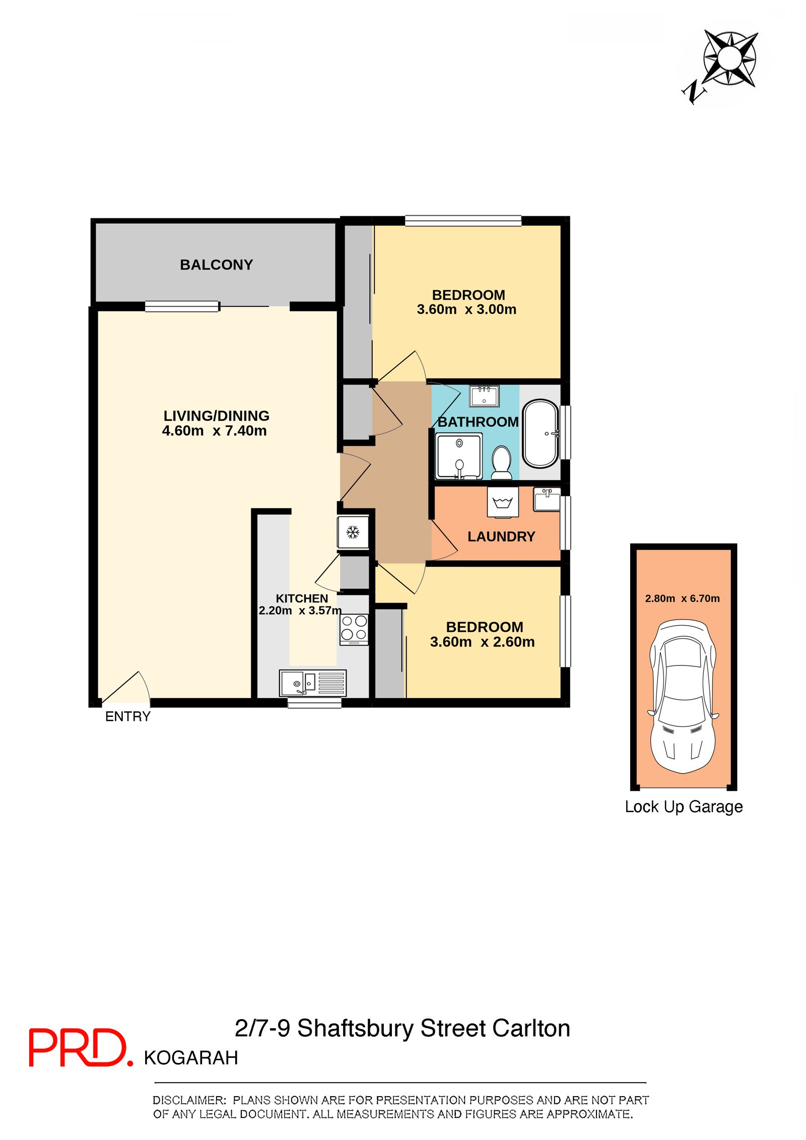 2/7-9 Shaftesbury Street CARLTON 6