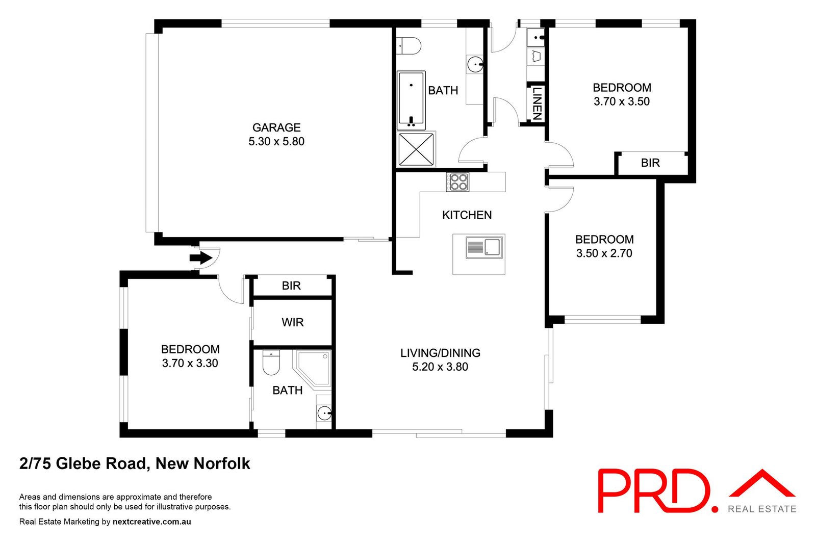 2/75 Glebe Road NEW NORFOLK 10