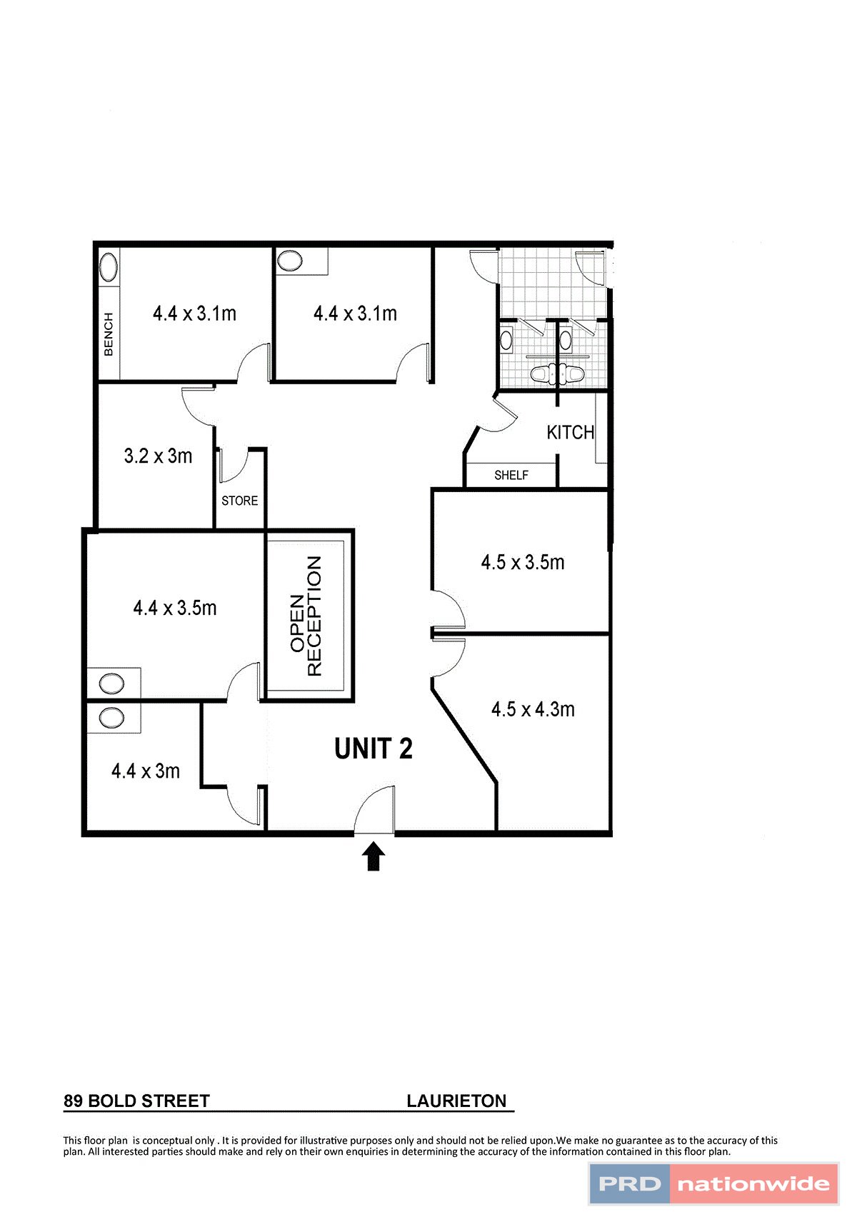 2/89 Bold Street LAURIETON 8