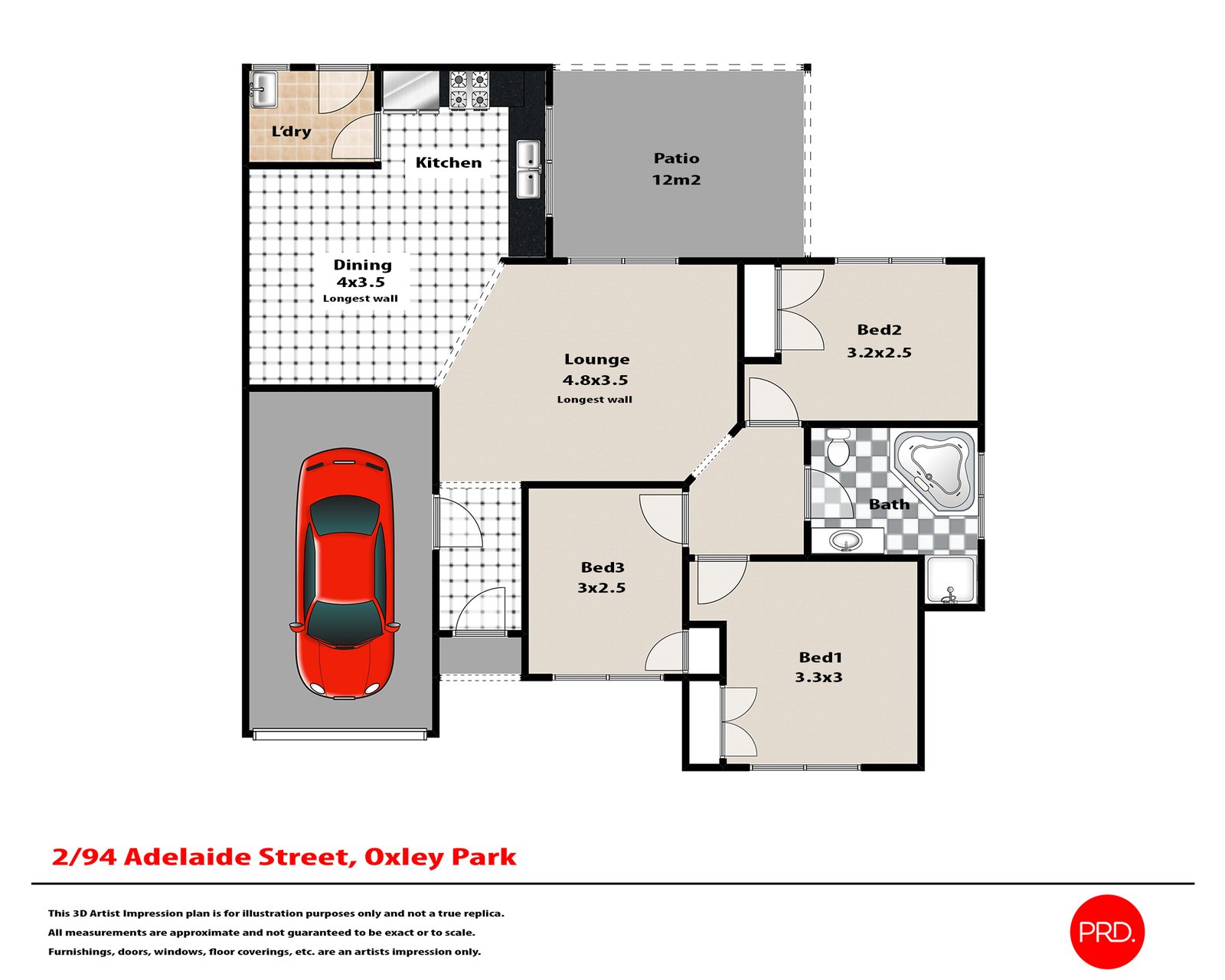 2/94 Adelaide Street OXLEY PARK 2