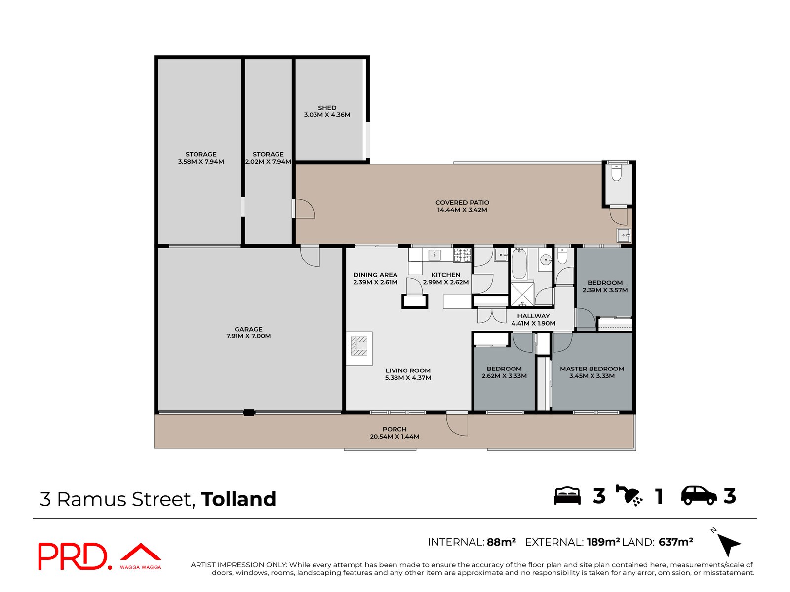 3 Ramus Street TOLLAND 18