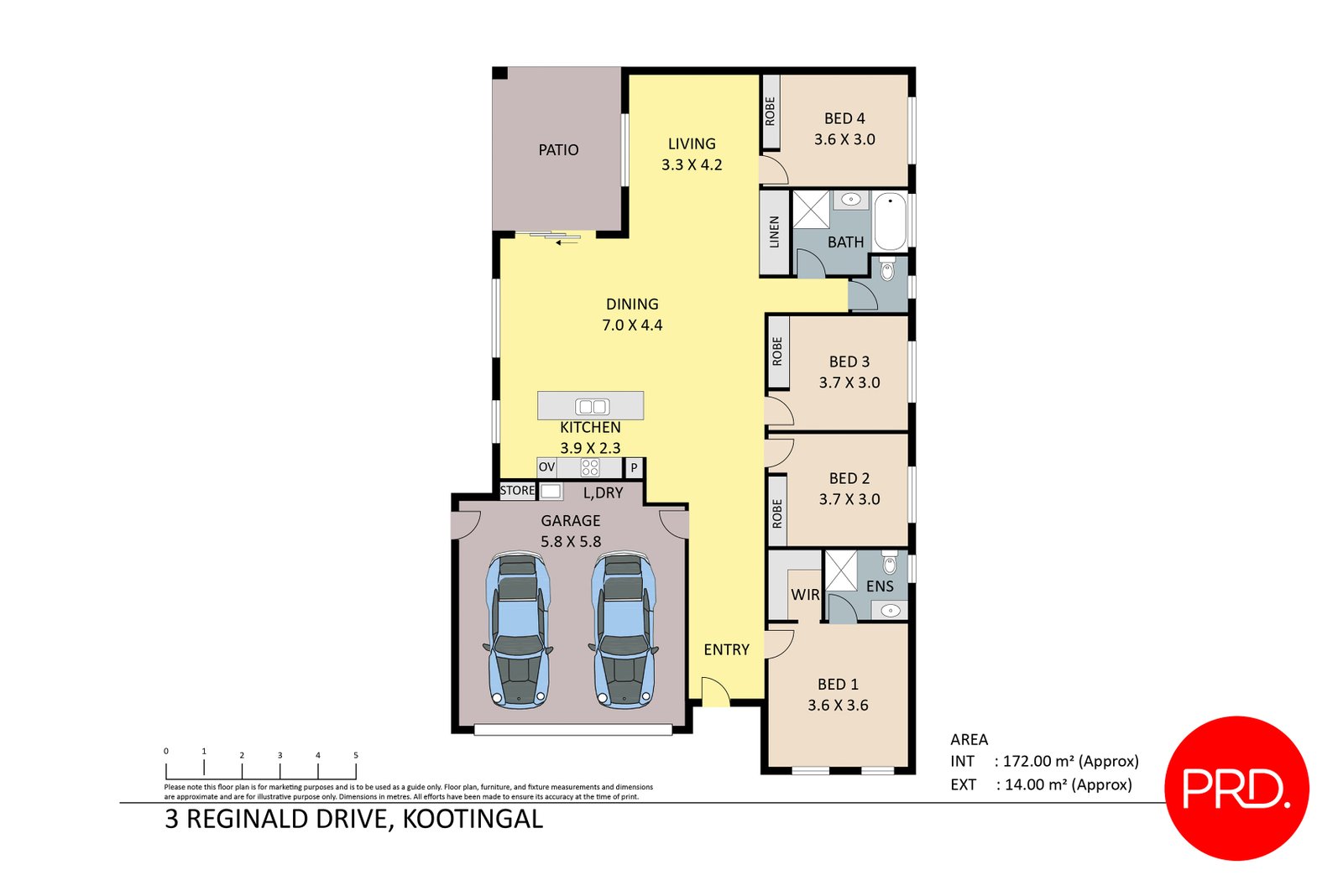 3 Reginald Drive KOOTINGAL 18