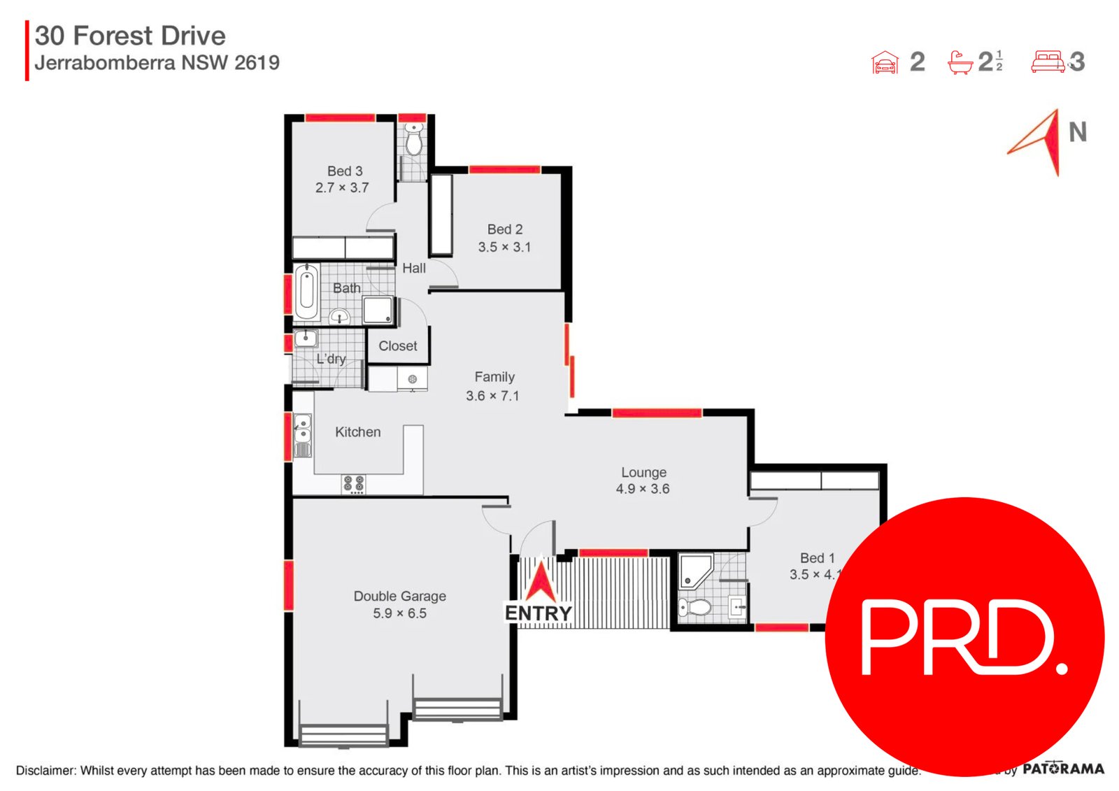 30 Forest Drive JERRABOMBERRA 11