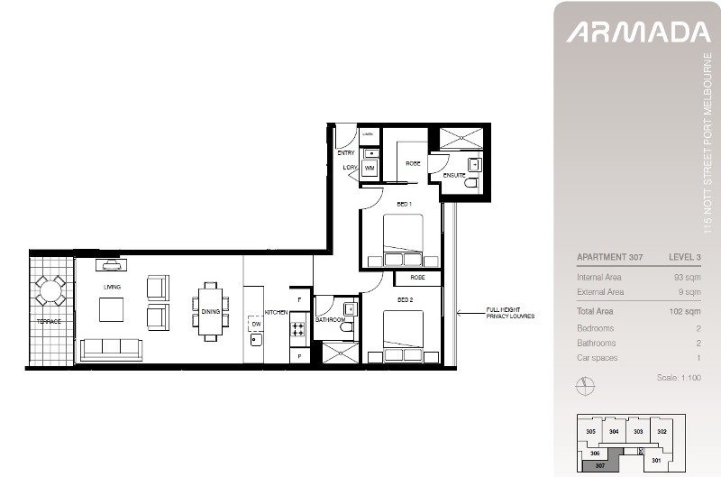 Gallery: 307/115 Nott Street