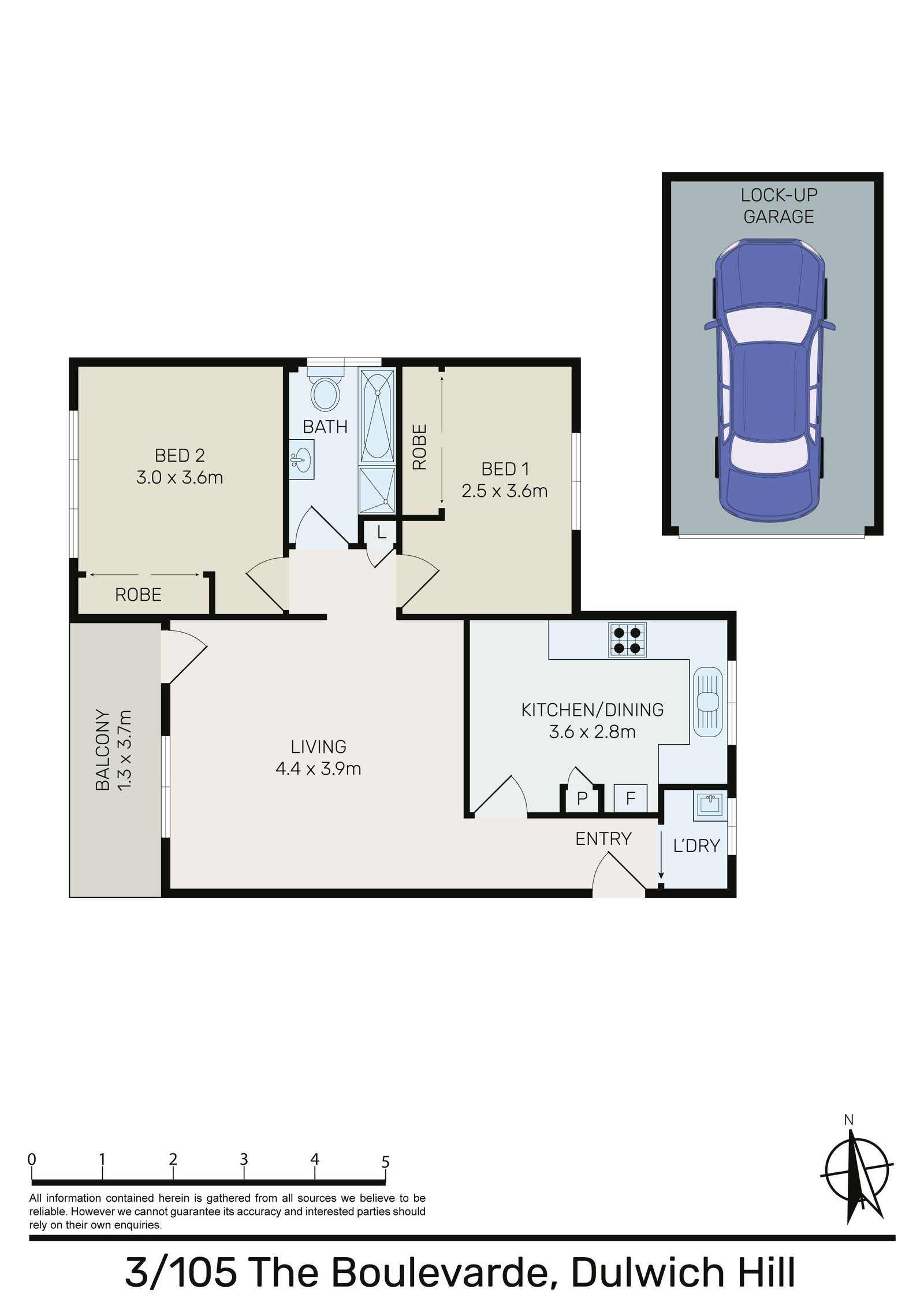 3/105 The Boulevarde  DULWICH HILL 7