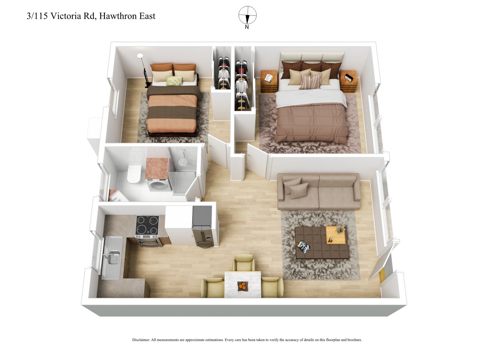 Real Estate and Property in 3/115 Victoria Road, Hawthorn East, VIC