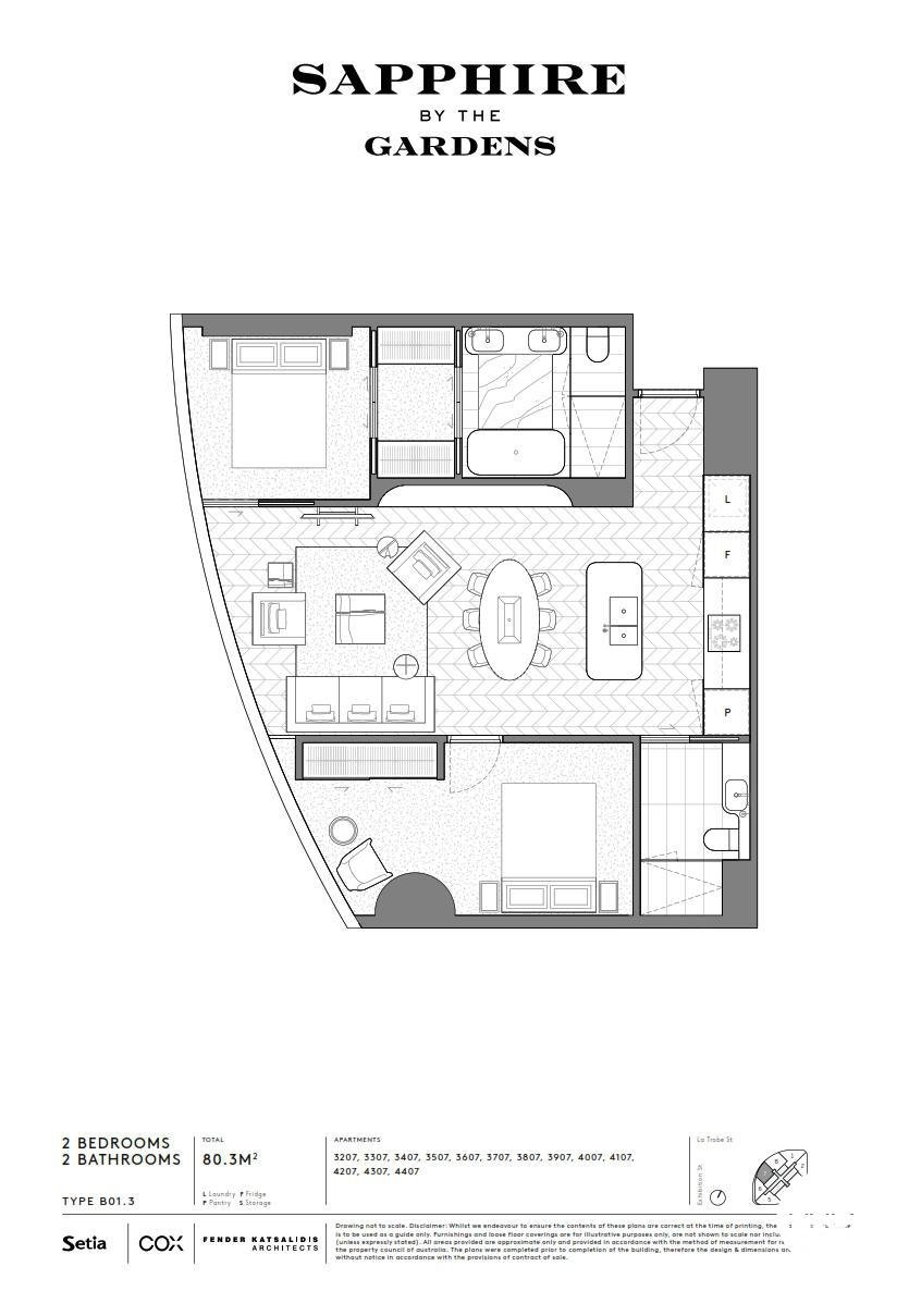 3807/63 La Trobe Street MELBOURNE 13