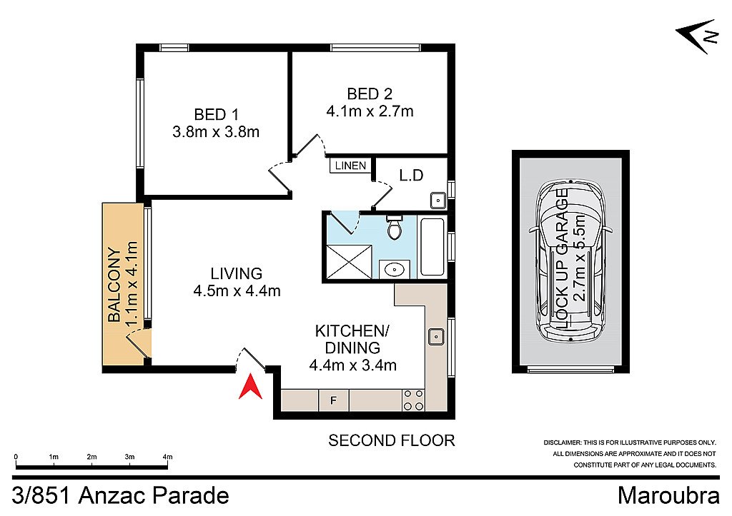 3/851 Anzac Parade MAROUBRA 8