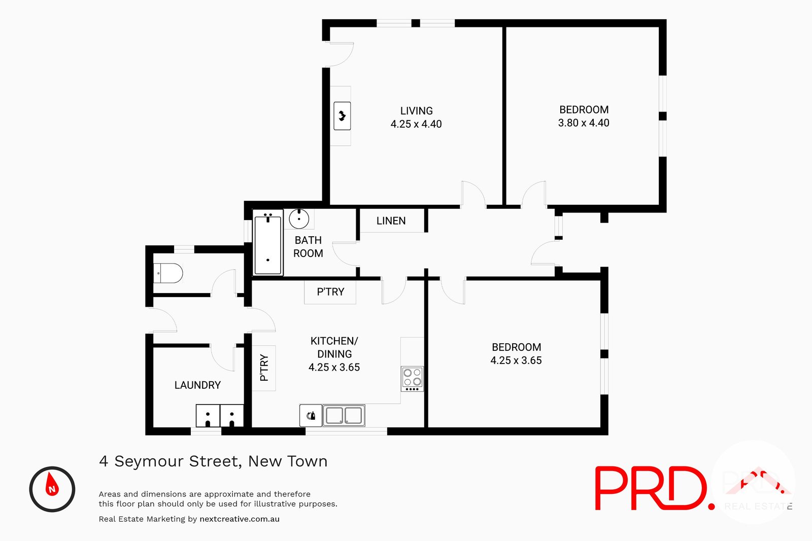 4 Seymour Street NEW TOWN 9