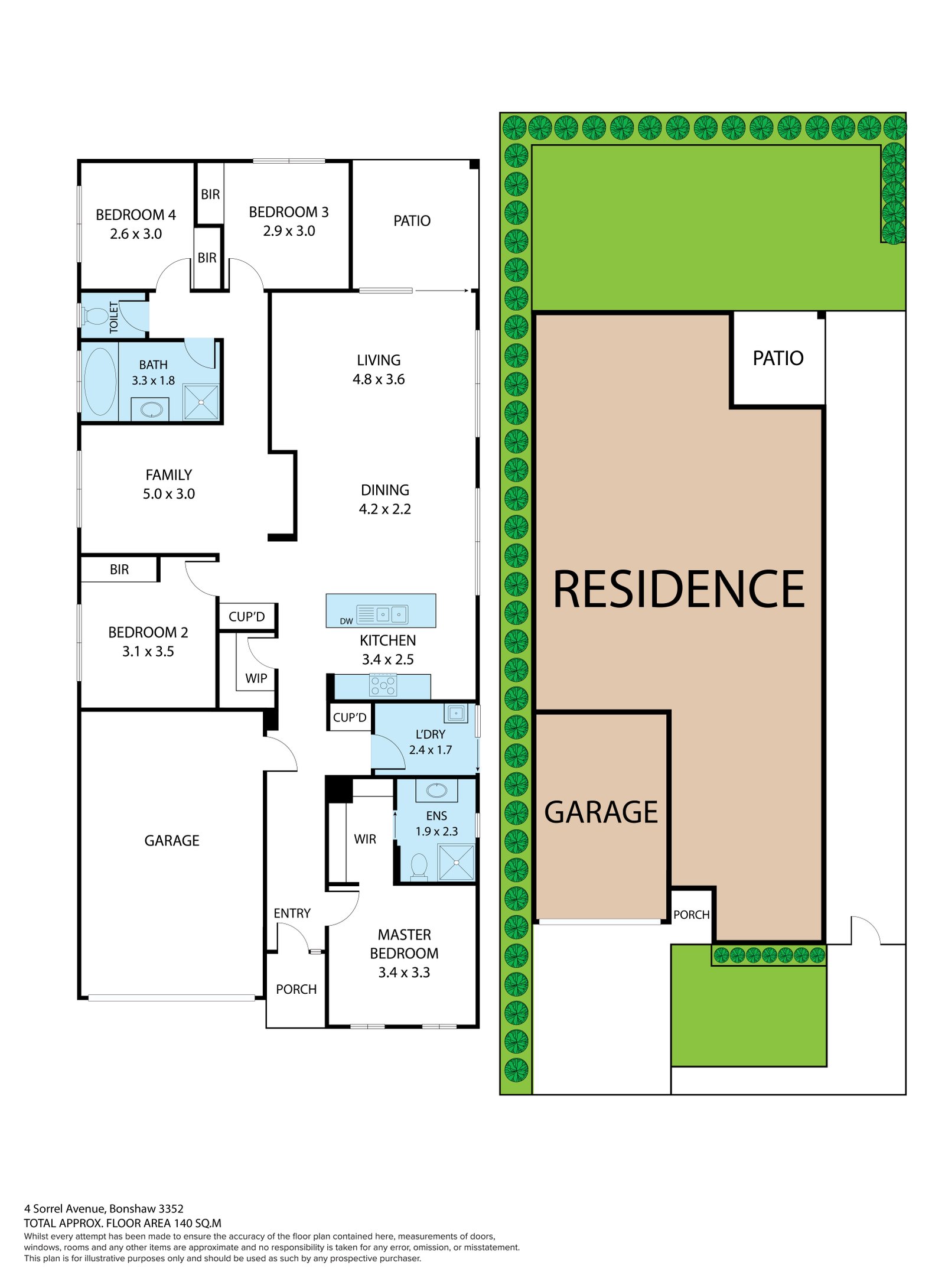 4 Sorrel Avenue BONSHAW 18