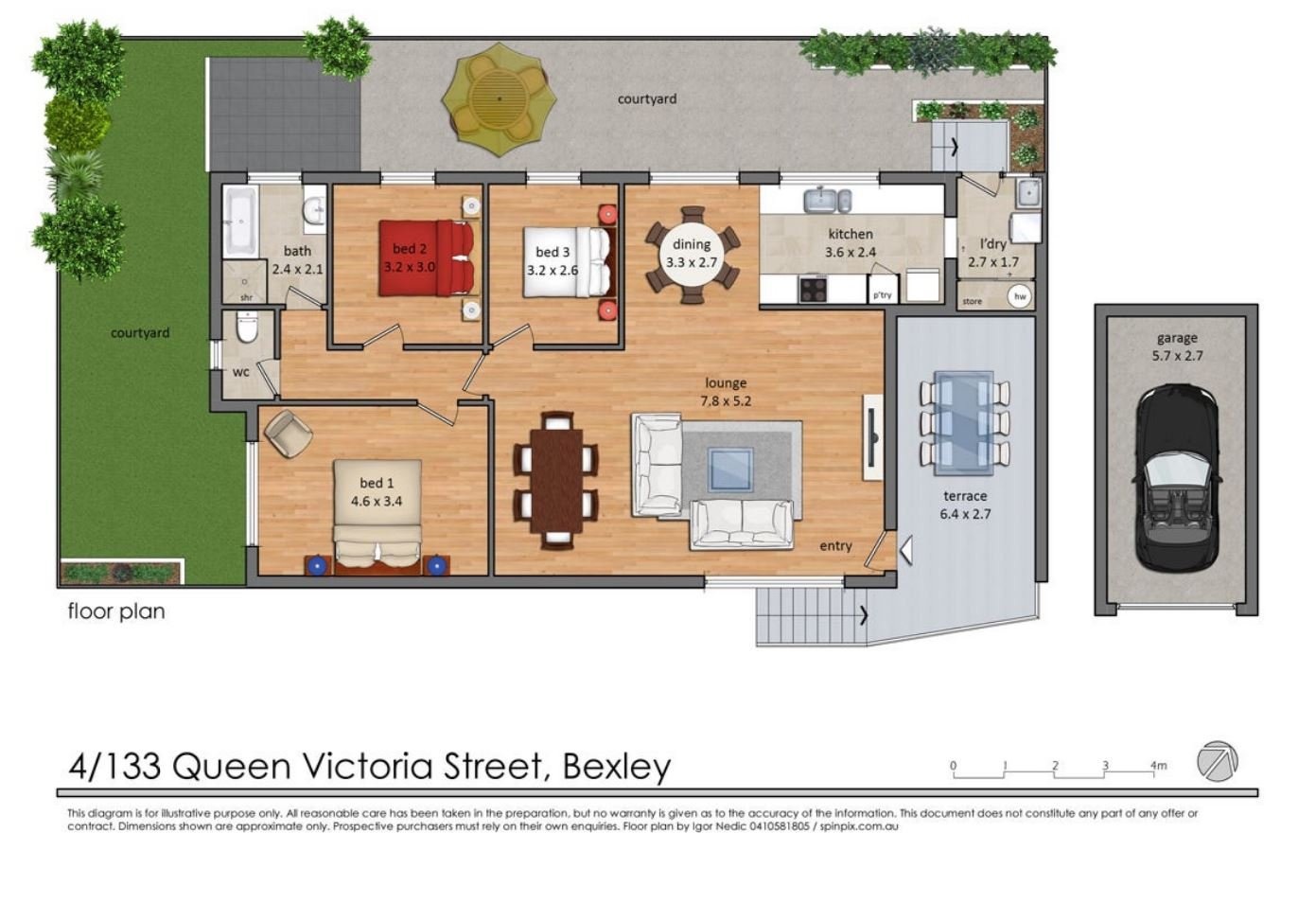4/133 Queen Victoria Street BEXLEY 8