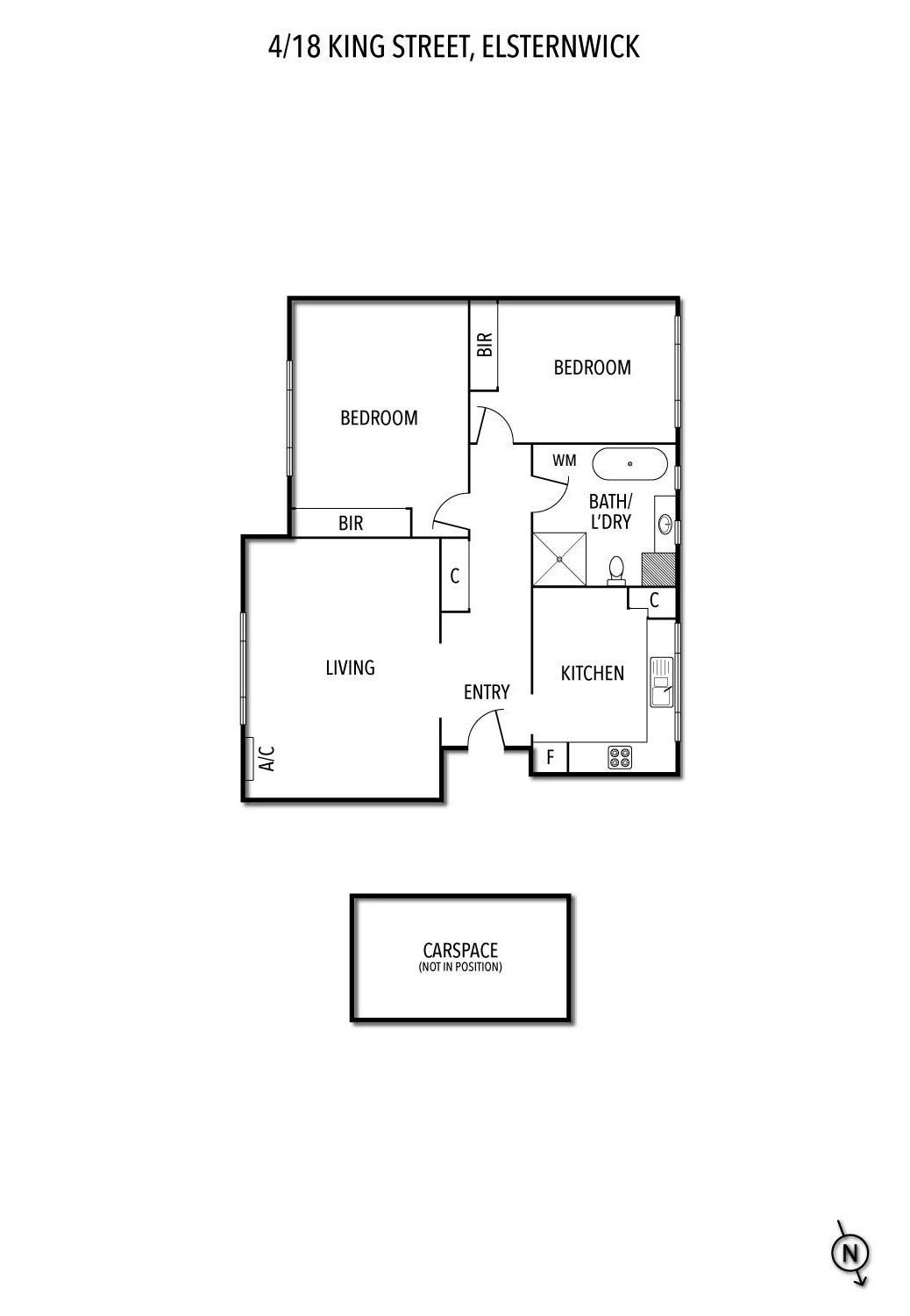 Real Estate and Property in 4/18 King Street, Elsternwick, VIC