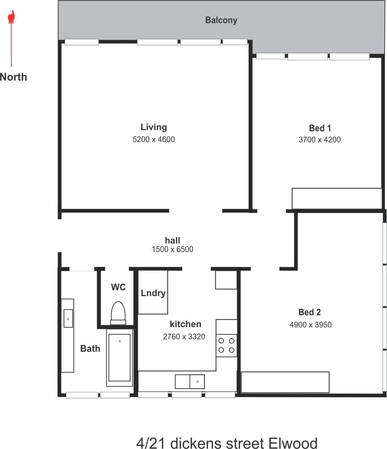Real Estate and Property in 4/21 Dickens Street, Elwood, VIC