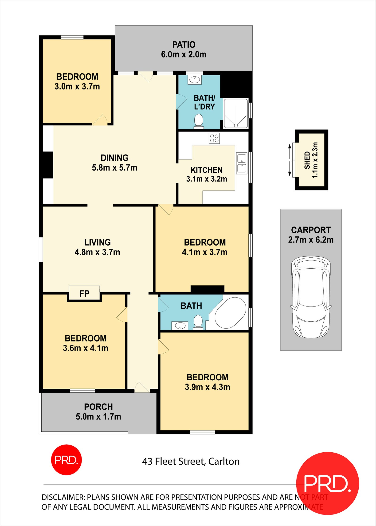 43 Fleet Street CARLTON 8
