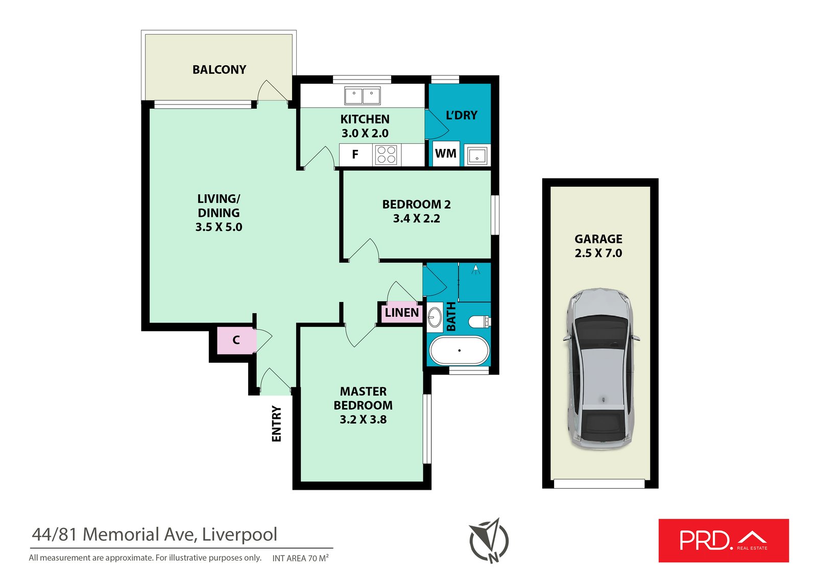 44/81 Memorial Avenue LIVERPOOL 2