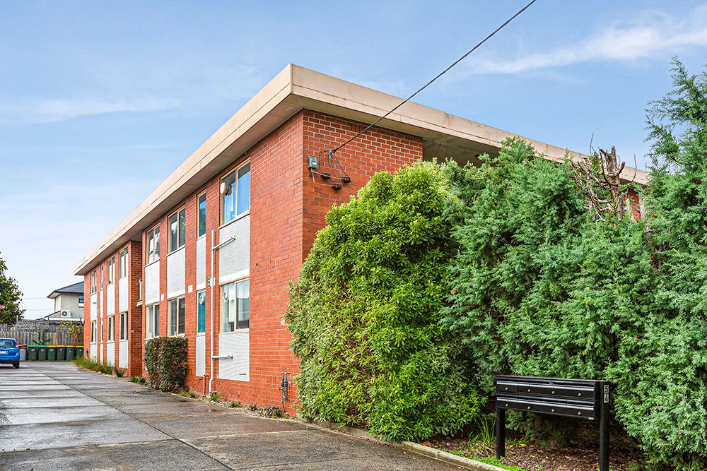 Refurbished ground floor unit in boutique block