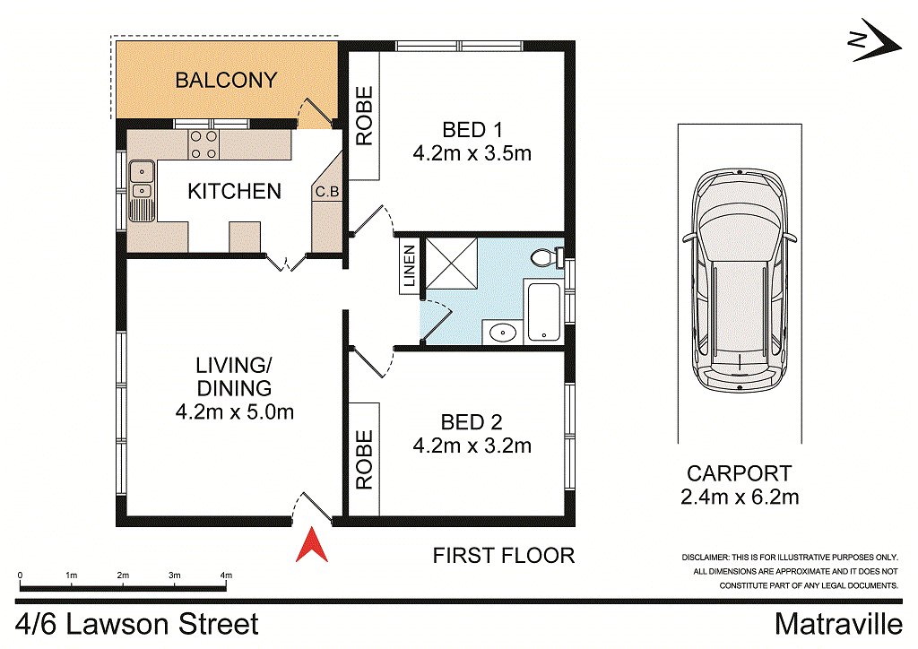 4/6 Lawson Street MATRAVILLE 10
