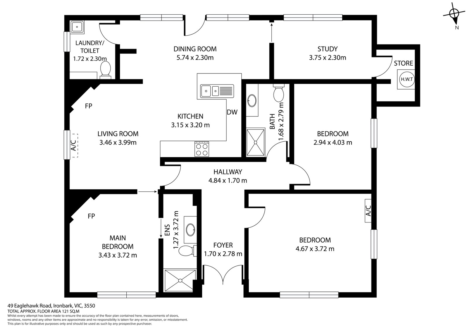 49 Eaglehawk Rd  IRONBARK 16