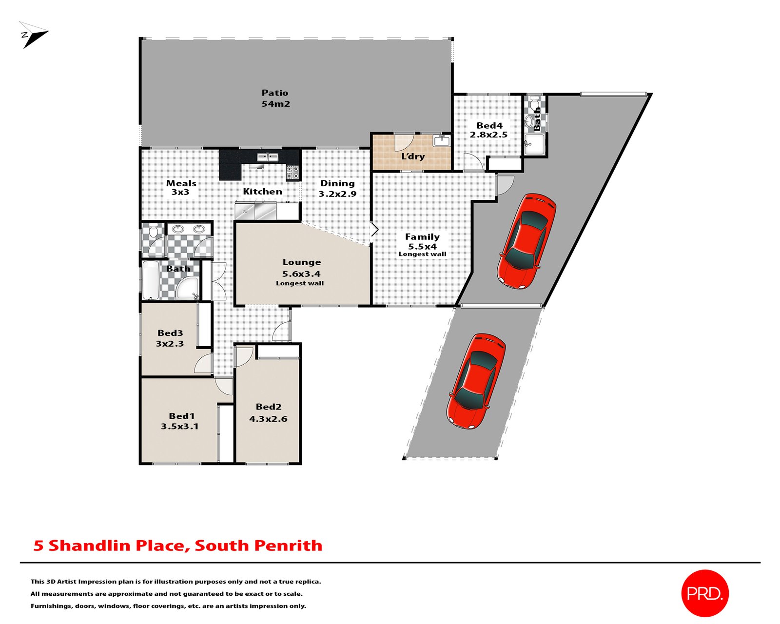 5 Shandlin Place SOUTH PENRITH 2