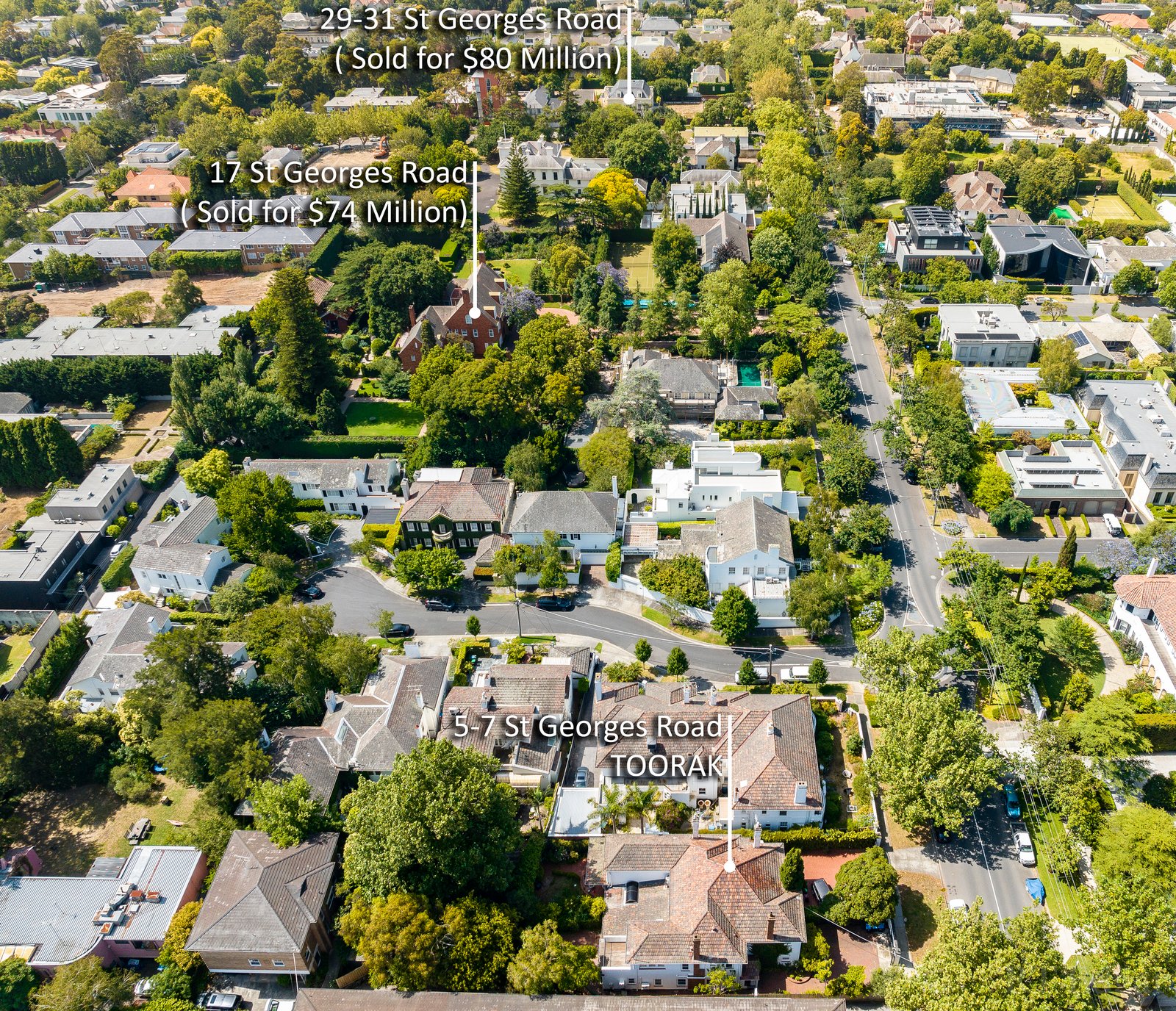 Real Estate and Property in 5 St Georges Road, Toorak, VIC
