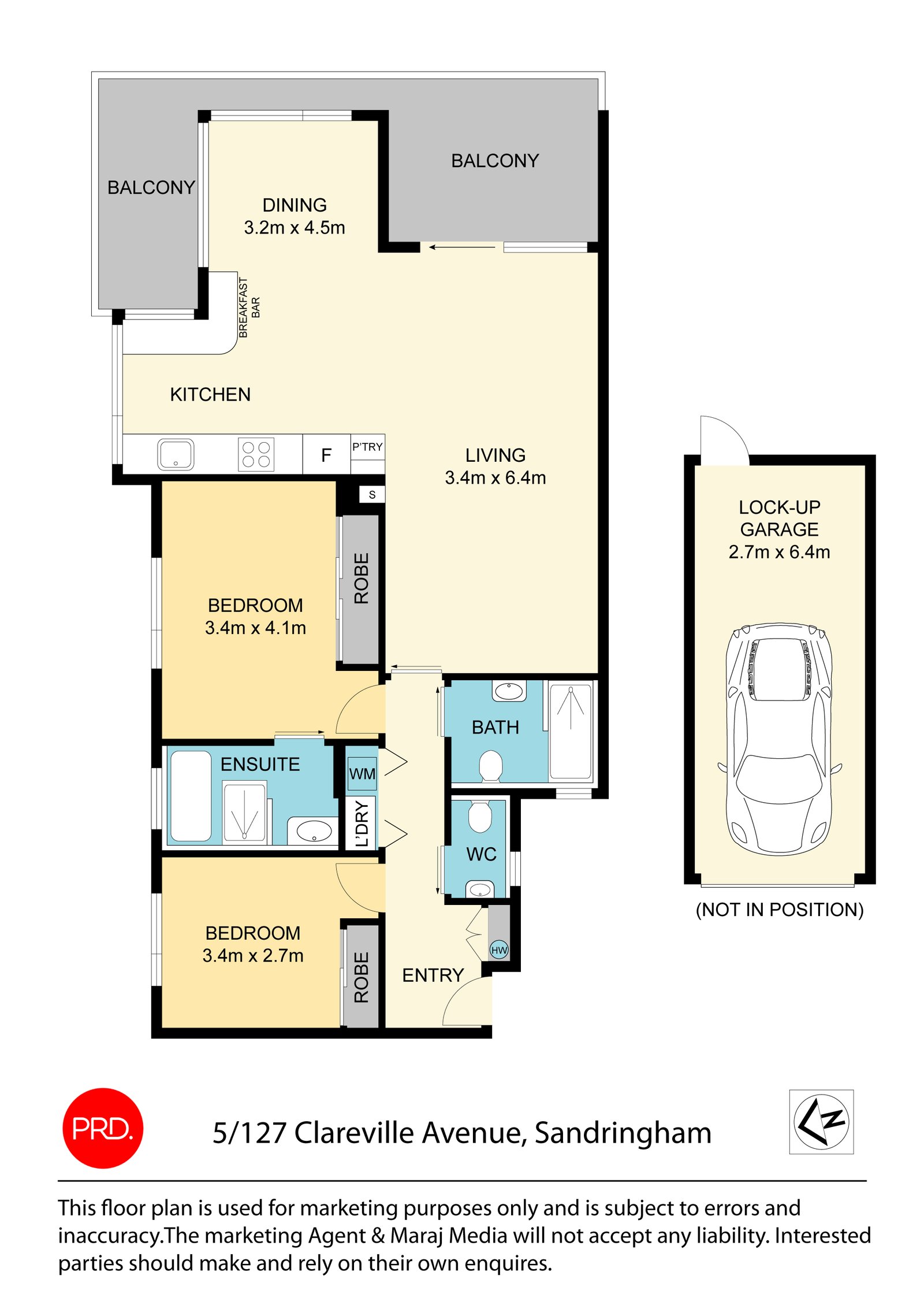 5/127-129 Clareville Avenue SANDRINGHAM 14