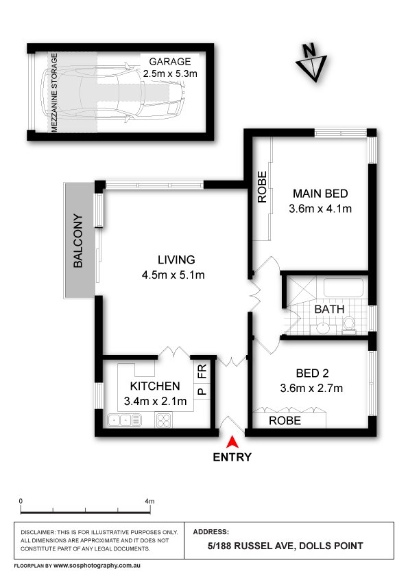 5/188 Russell Avenue DOLLS POINT 9