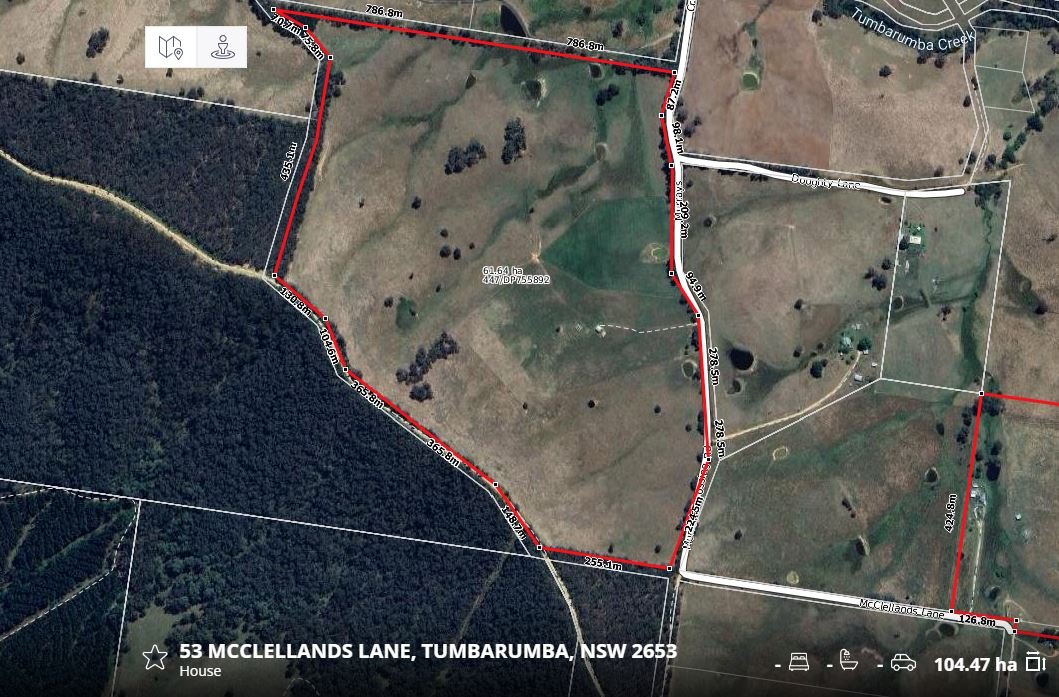 53 McClellands Lane TUMBARUMBA NSW 2653